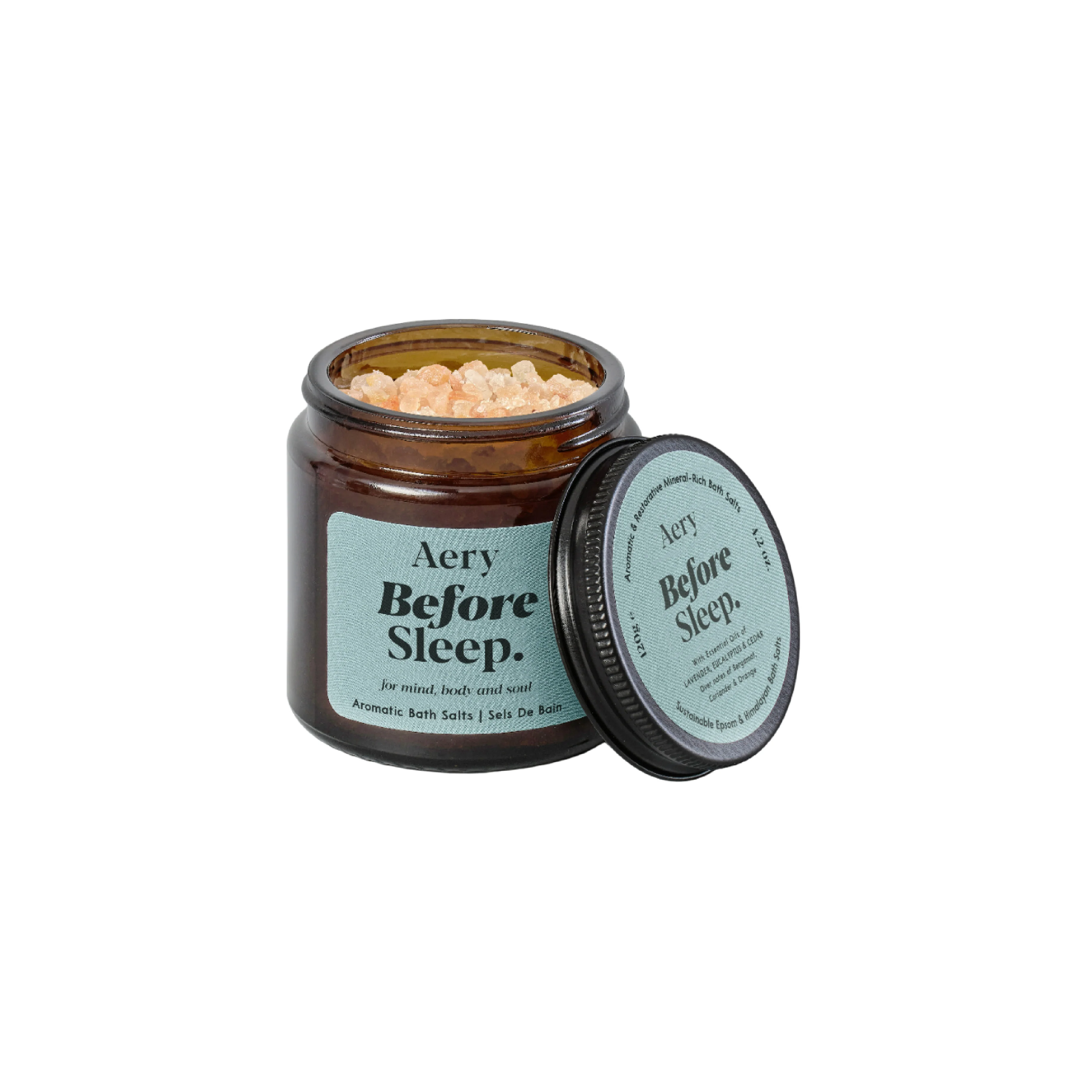 Before Sleep Mini Bath Salts | Lavender, Eucalyptus & Cedar | 120g