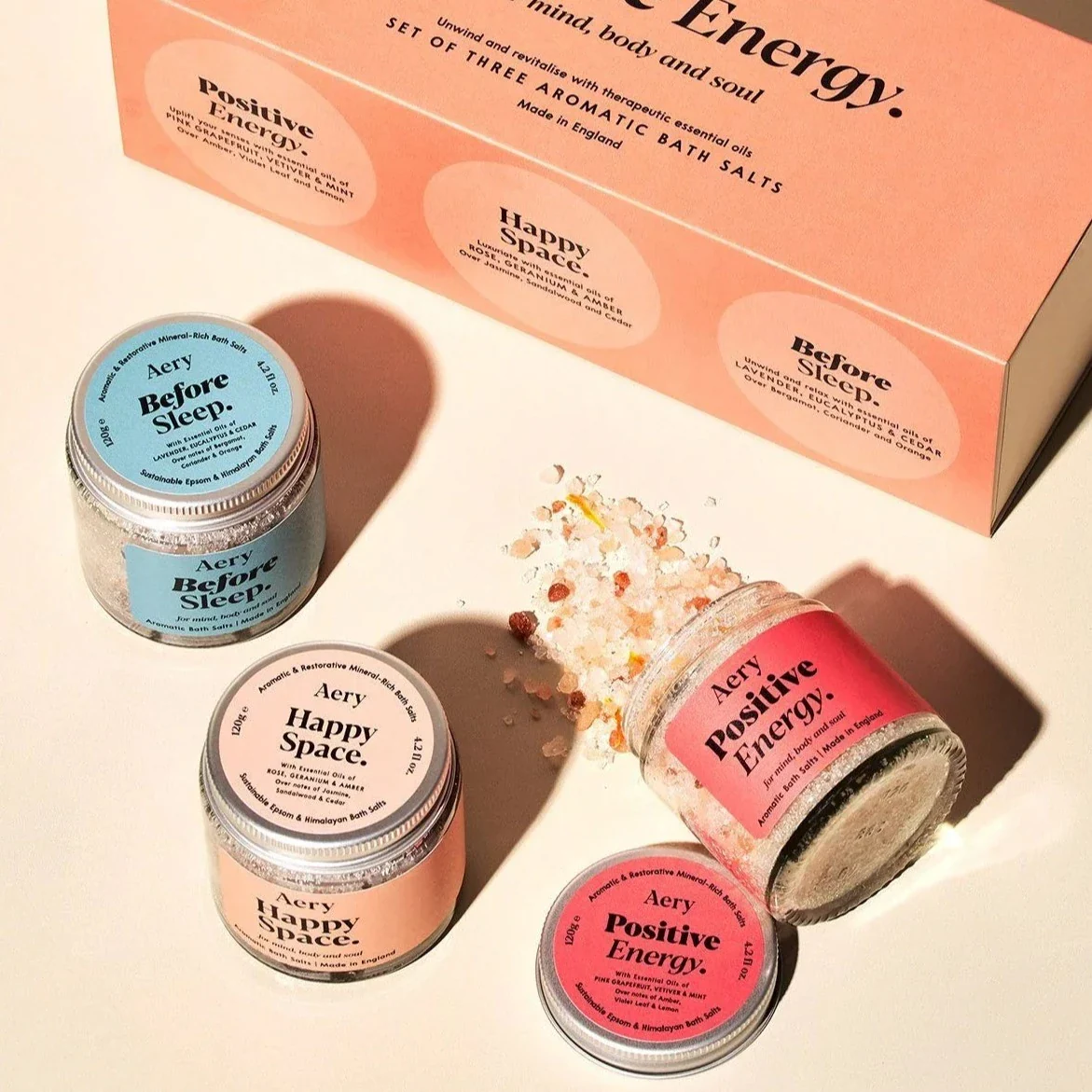 Positive Energy Bath Salt Gift Set - Image 5