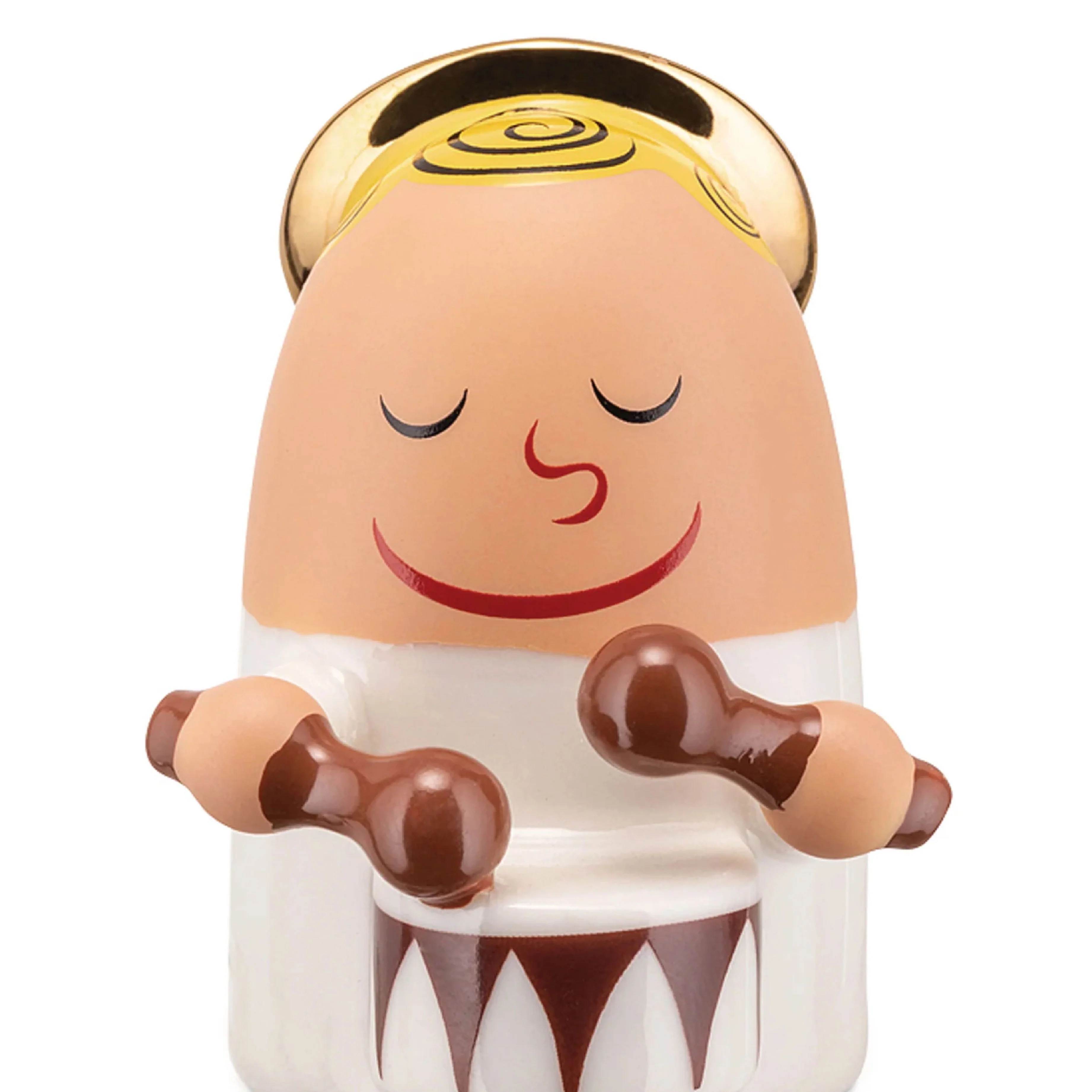Angel Band Nativity Scene Figures | Drum & Harp | Set of 2 - Image 2