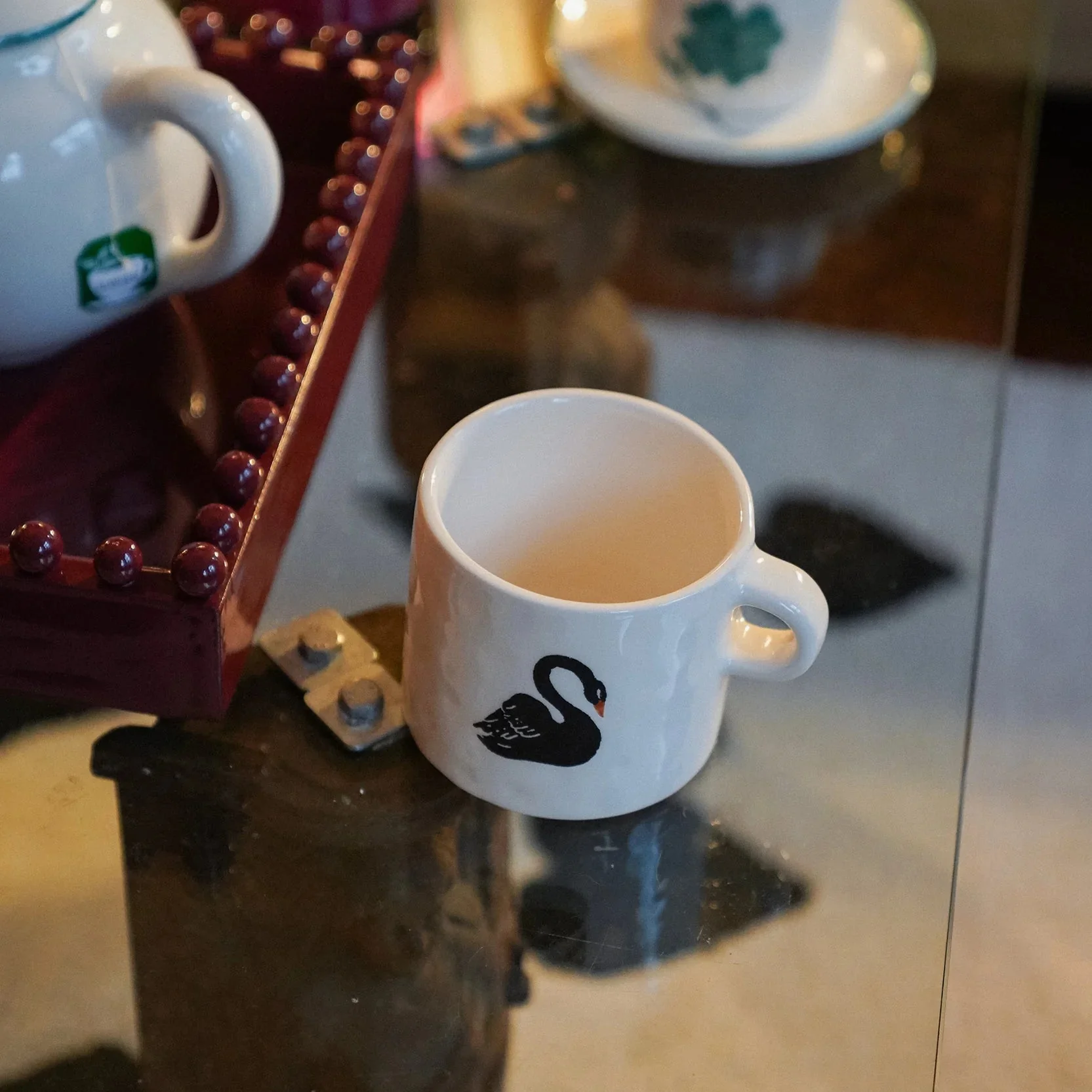 Black Swan Mug | 13cm - Image 3