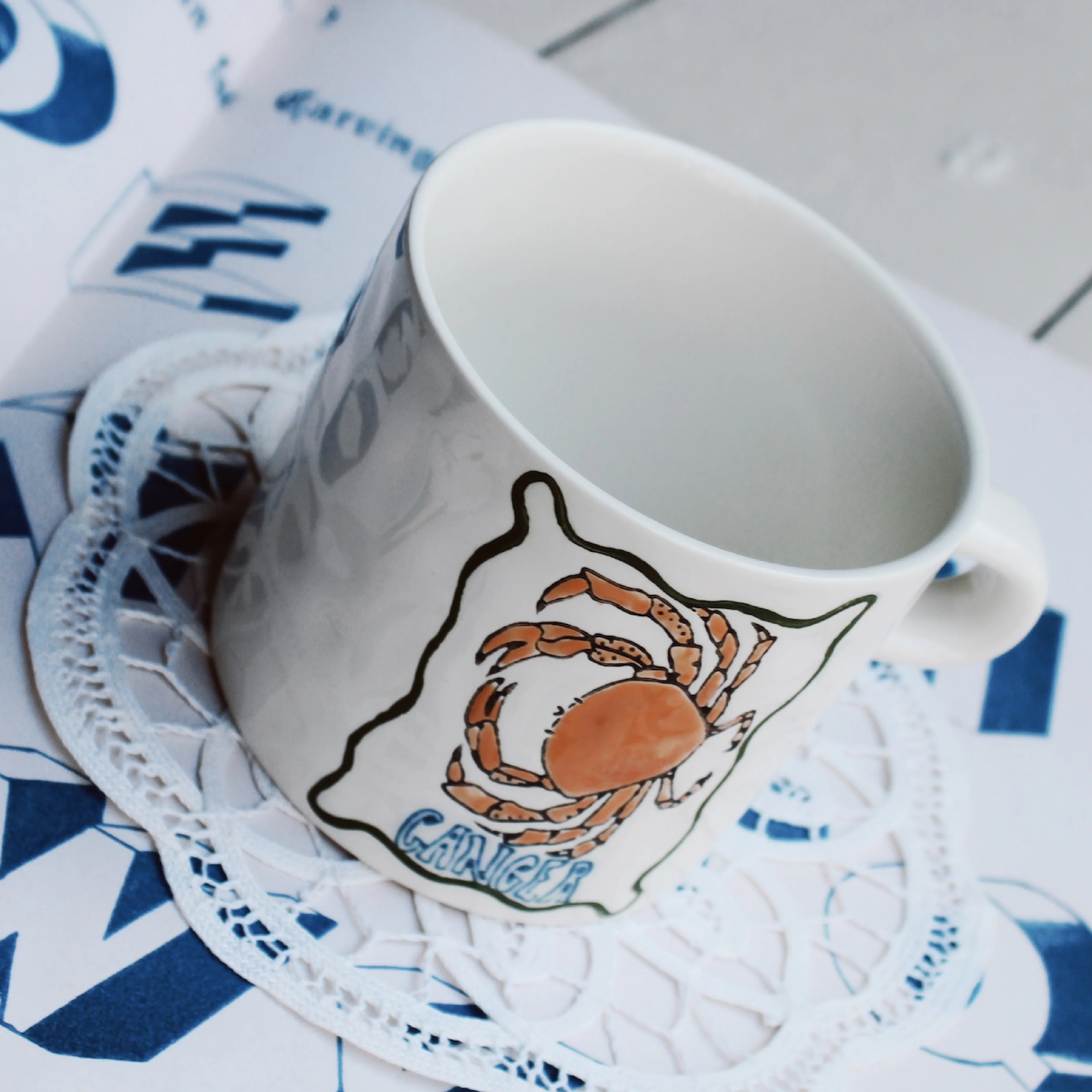 Ceramic Horoscope Mug | Cancer - Image 4
