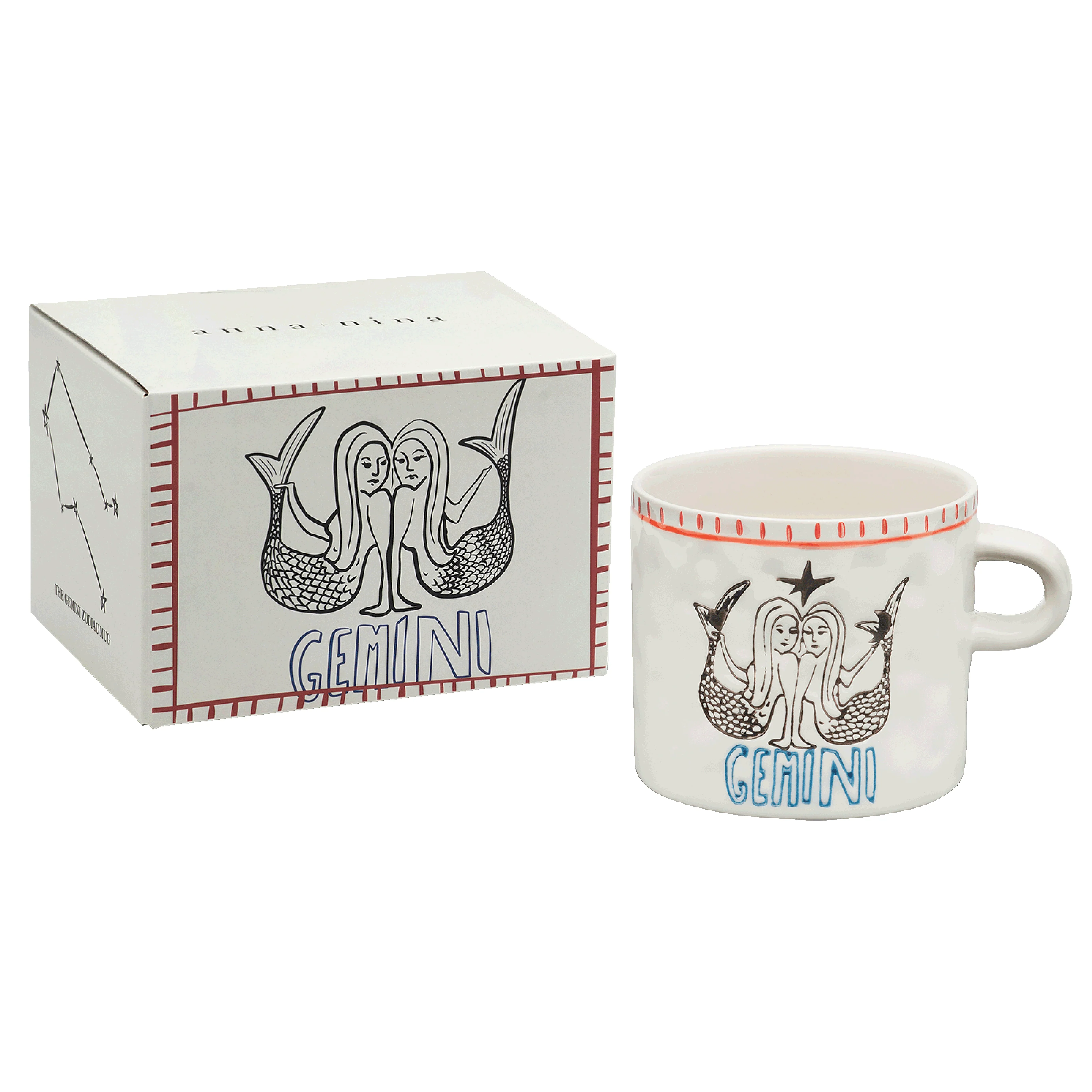 Ceramic Horoscope Mug | Gemini
