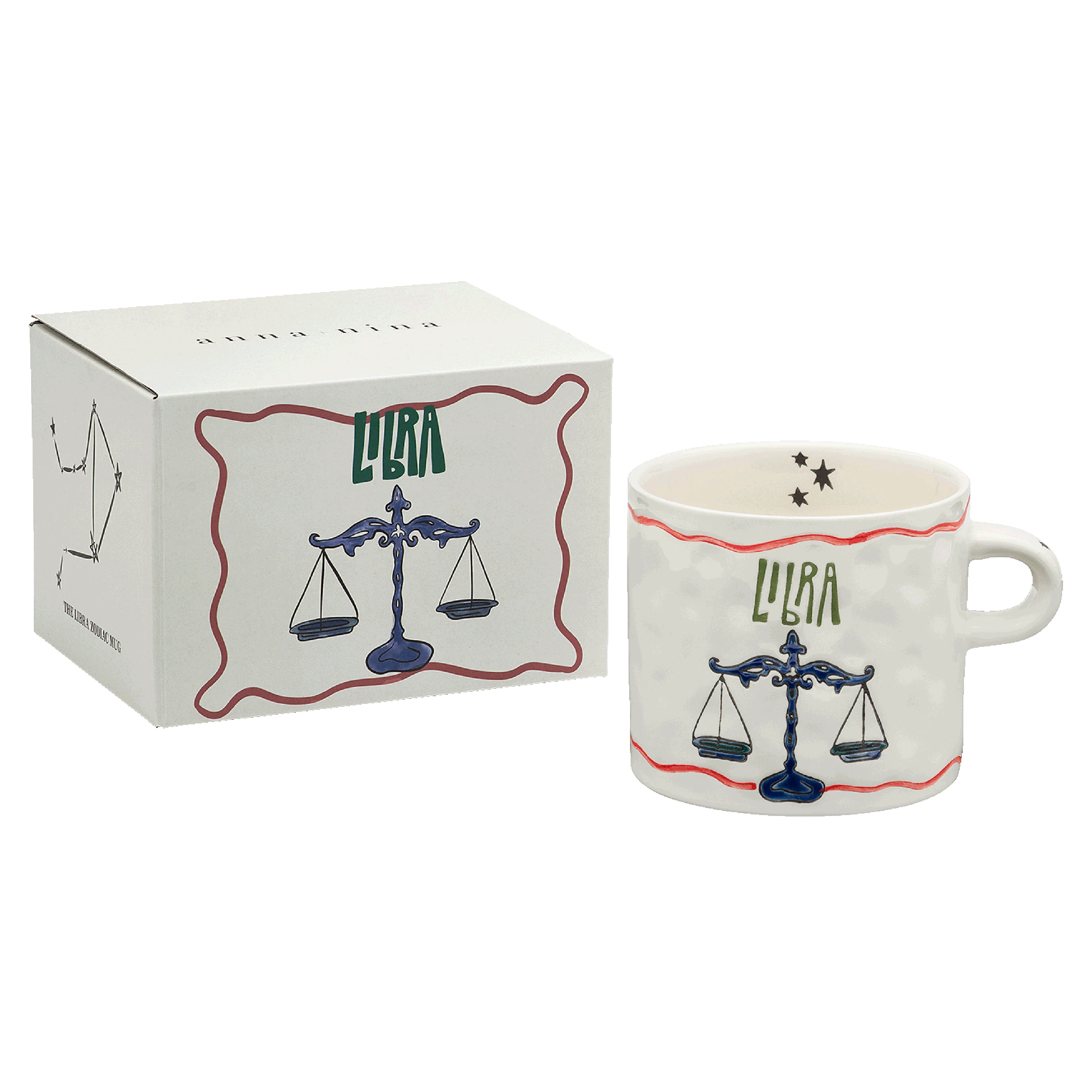 Ceramic Horoscope Mug | Libra