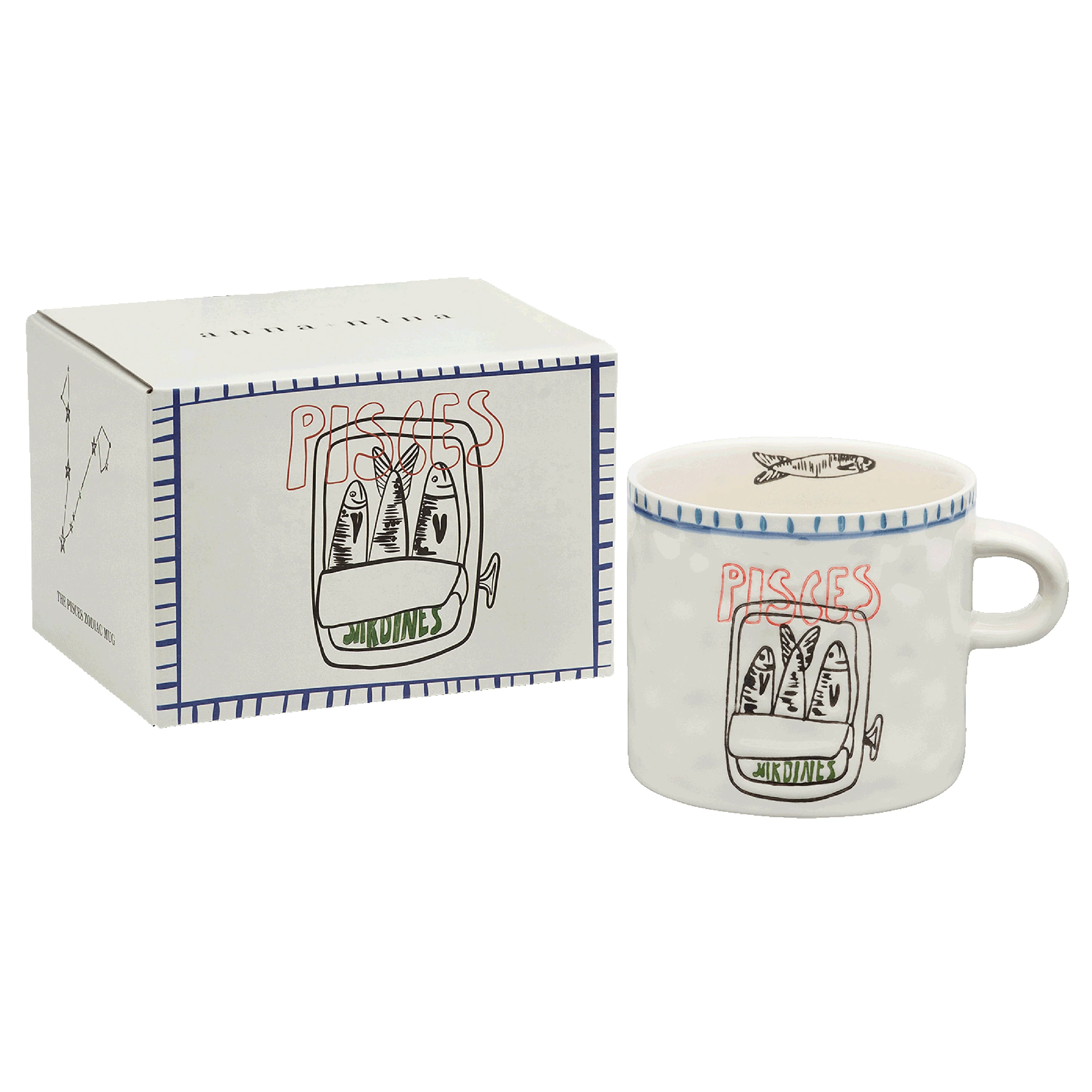 Ceramic Horoscope Mug | Pisces