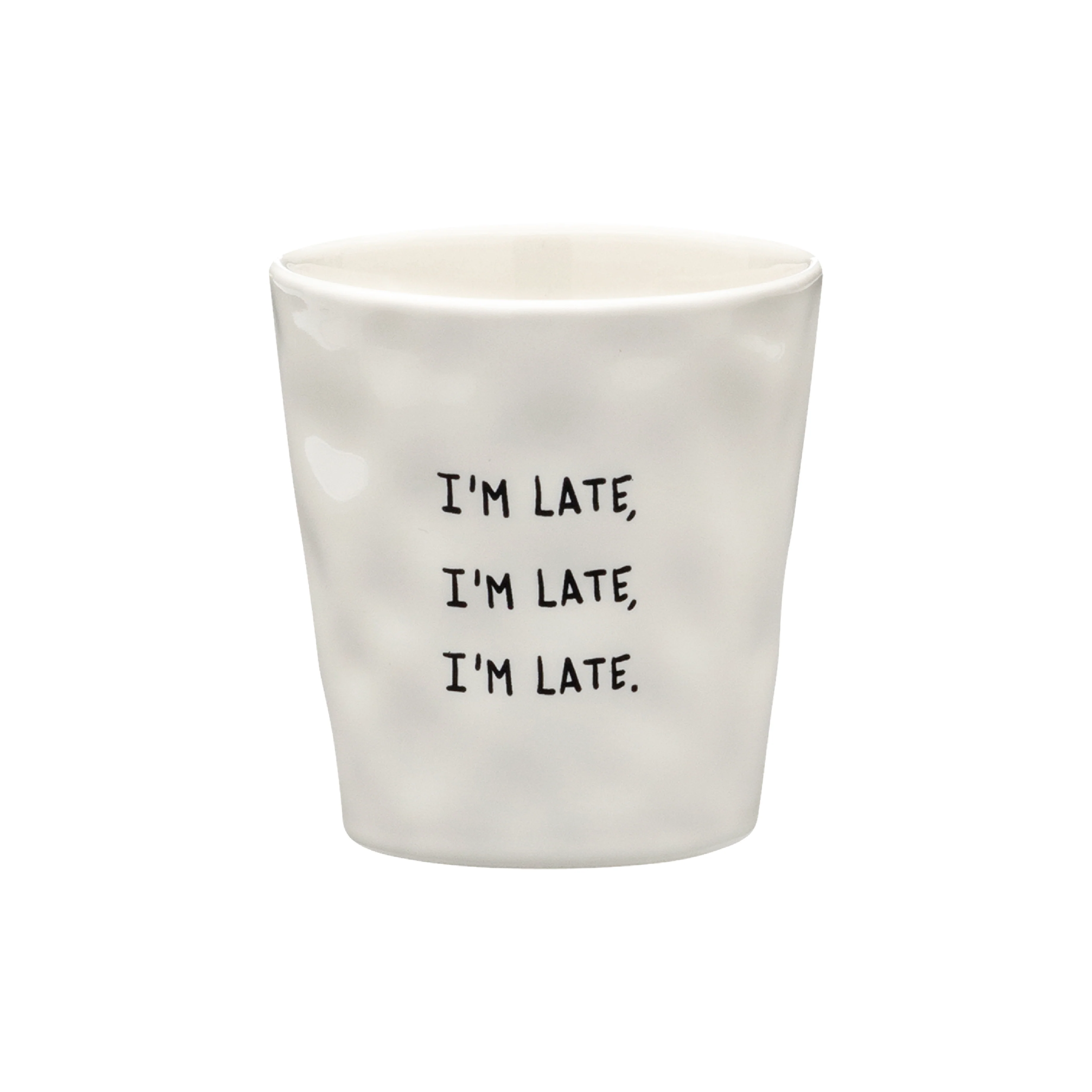 Ceramic 'I'm Late' Coffee Cup | Alice in Wonderland Collection - Image 4