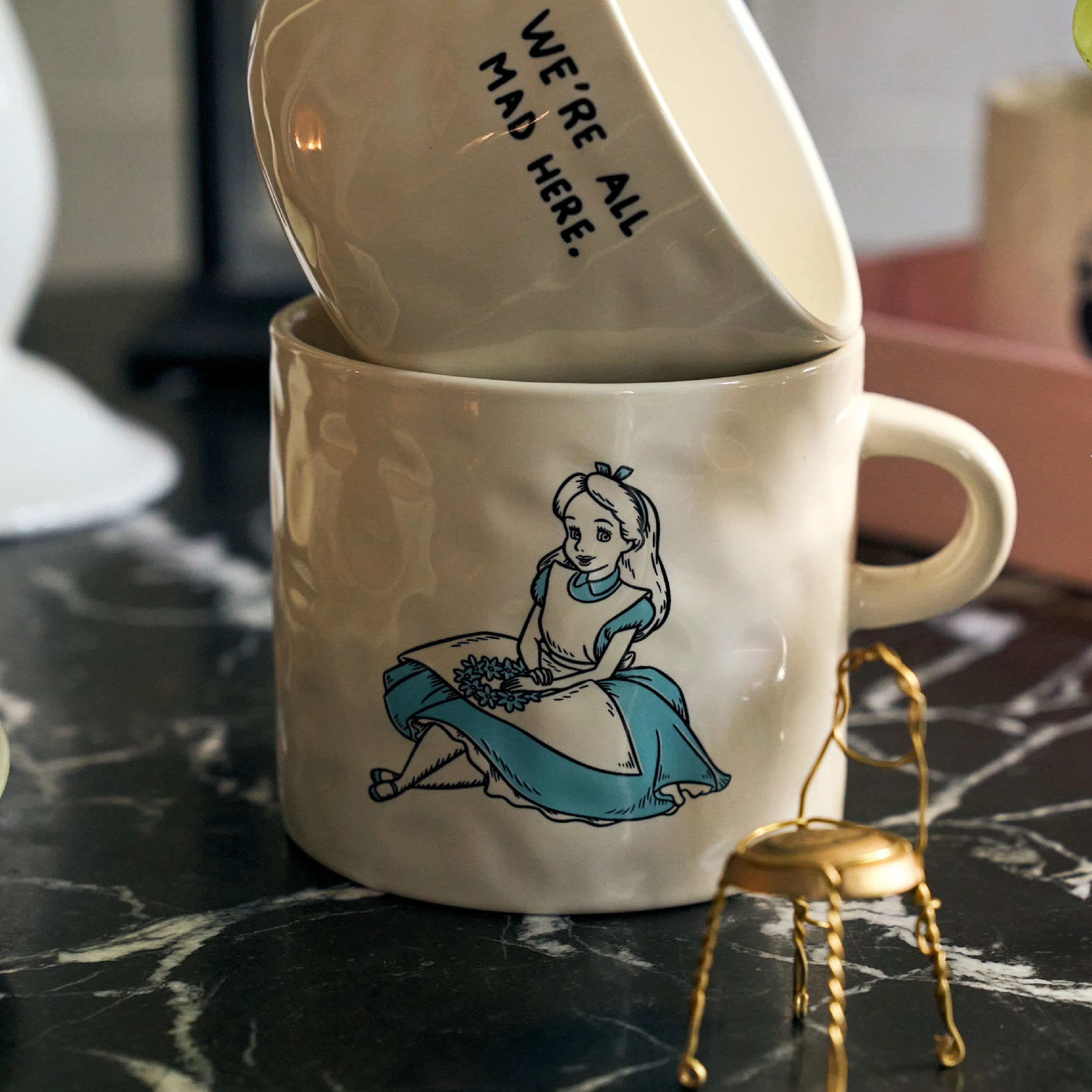 Ceramic 'Nothing Is Impossible' Mug | Alice in Wonderland Collection - Image 2