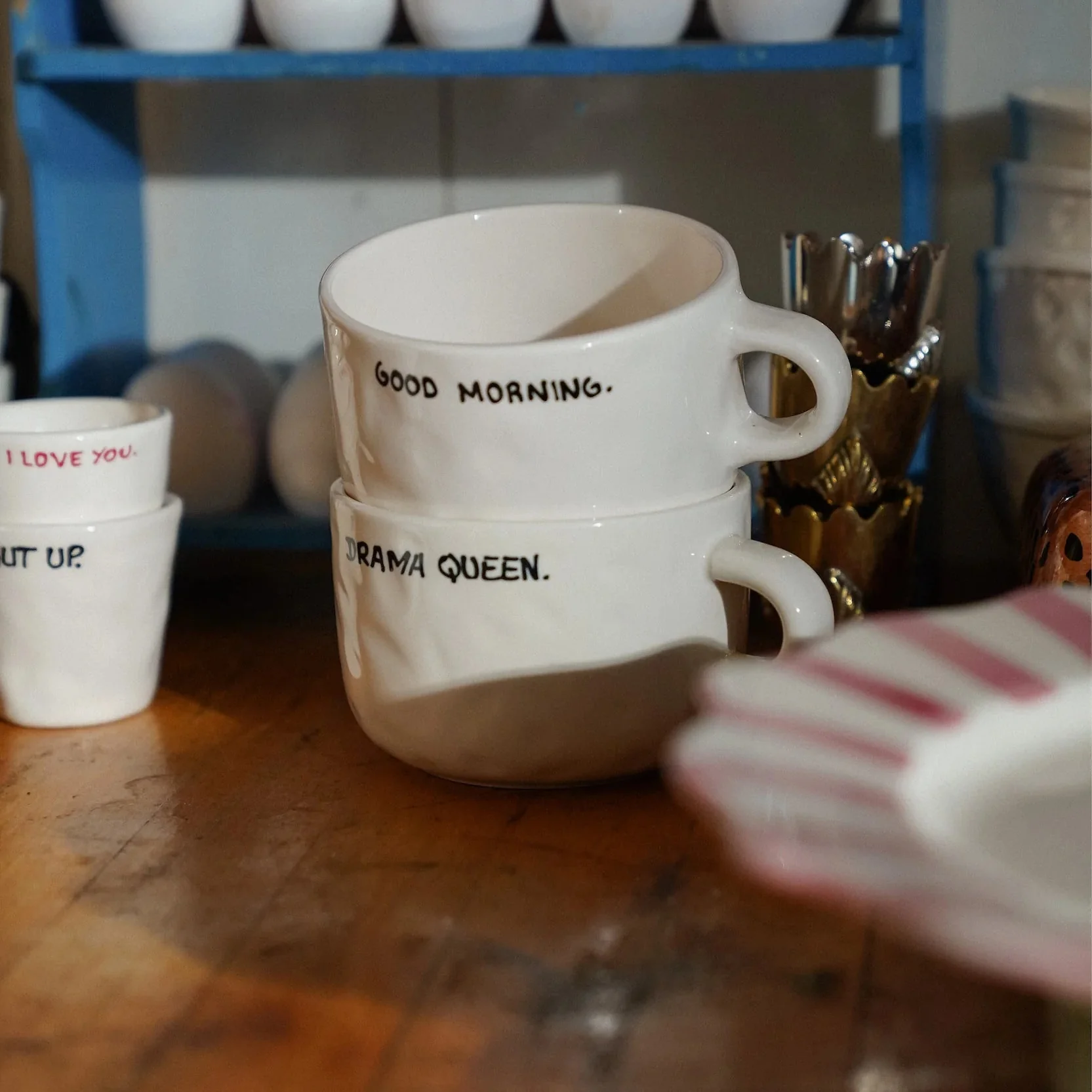 'Drama Queen' Cappuccino Mug - Image 2