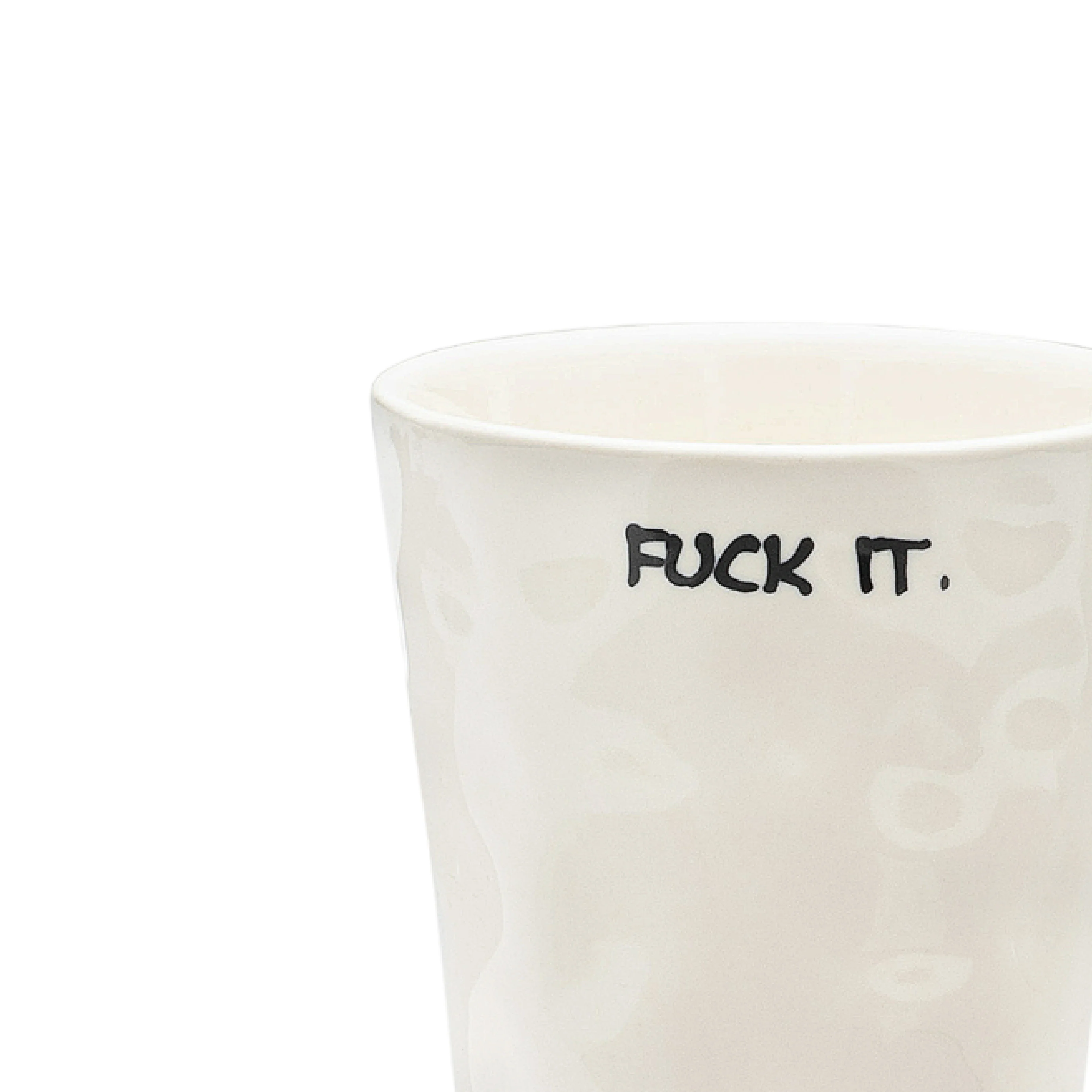 'Fuck It' Ceramic Coffee Cup - Image 4
