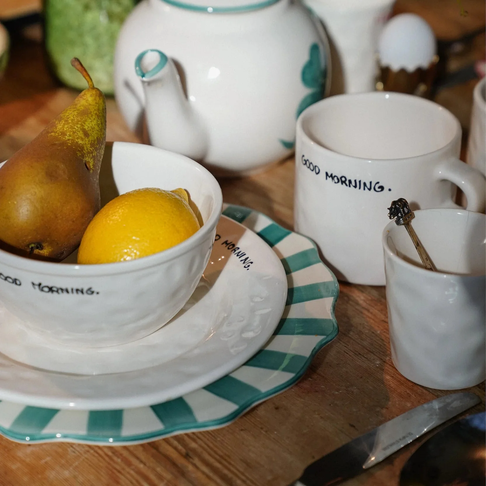 'Good Morning' Breakfast Set | 3 Piece - Image 2