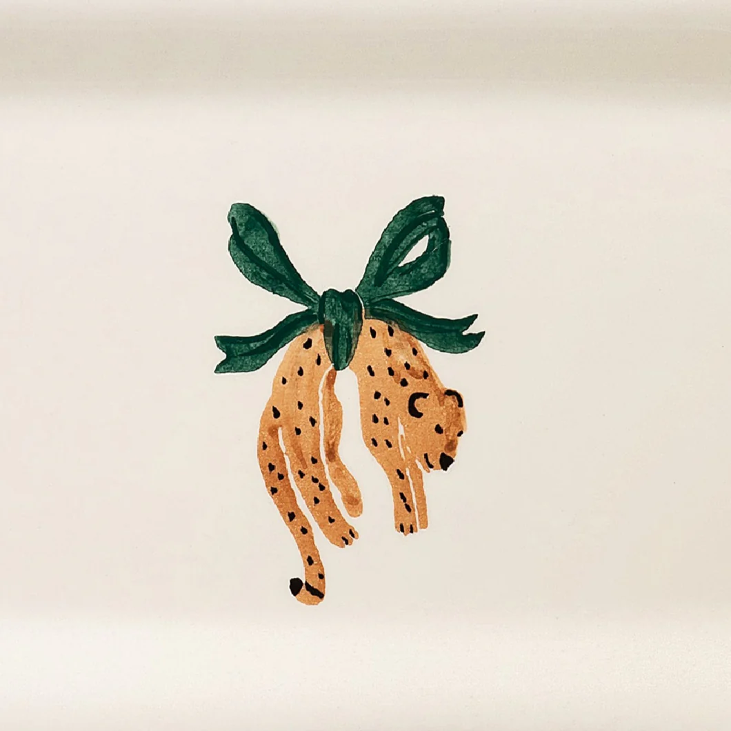 Hanging Leopard Serving Platter - Image 3