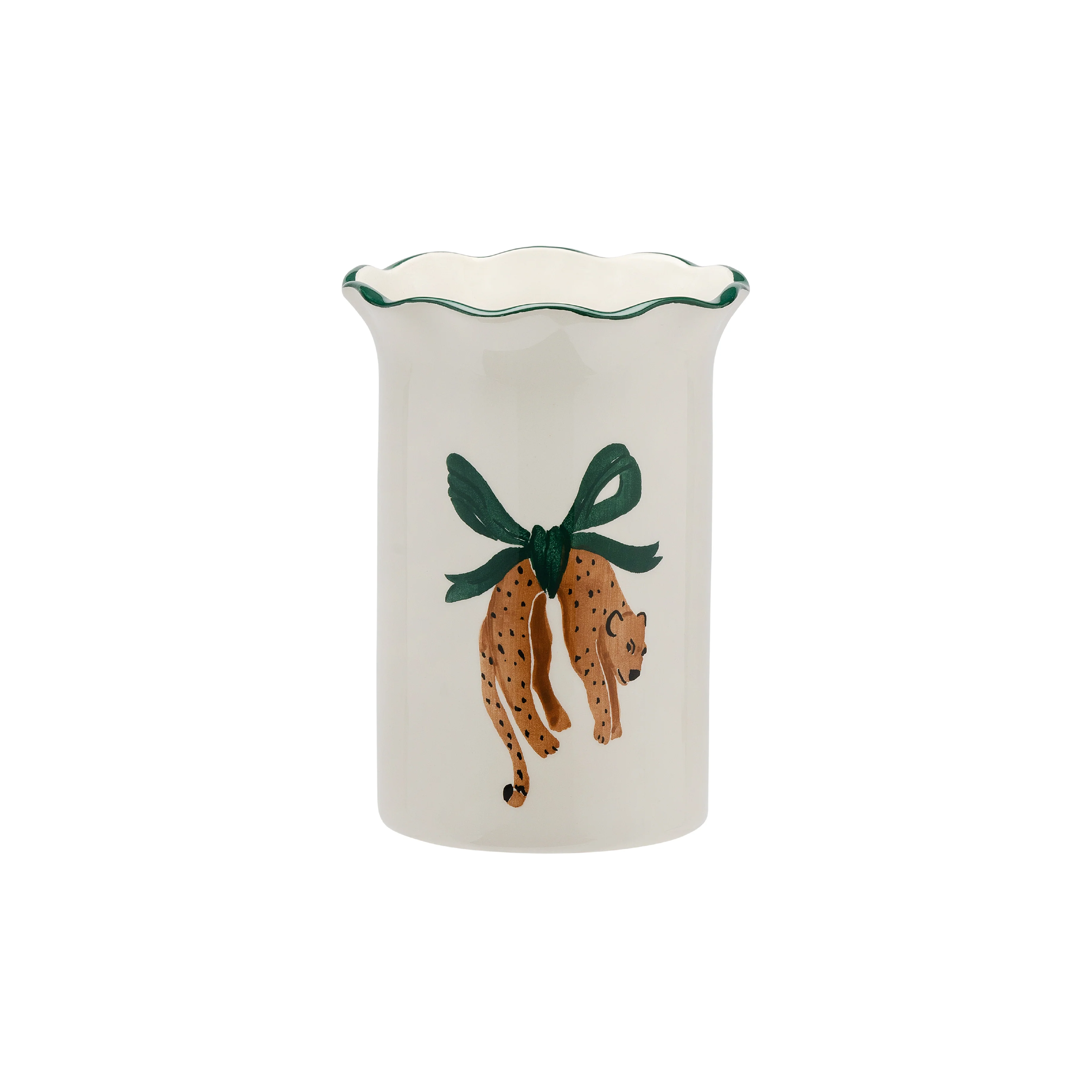 Hanging Leopard Vase