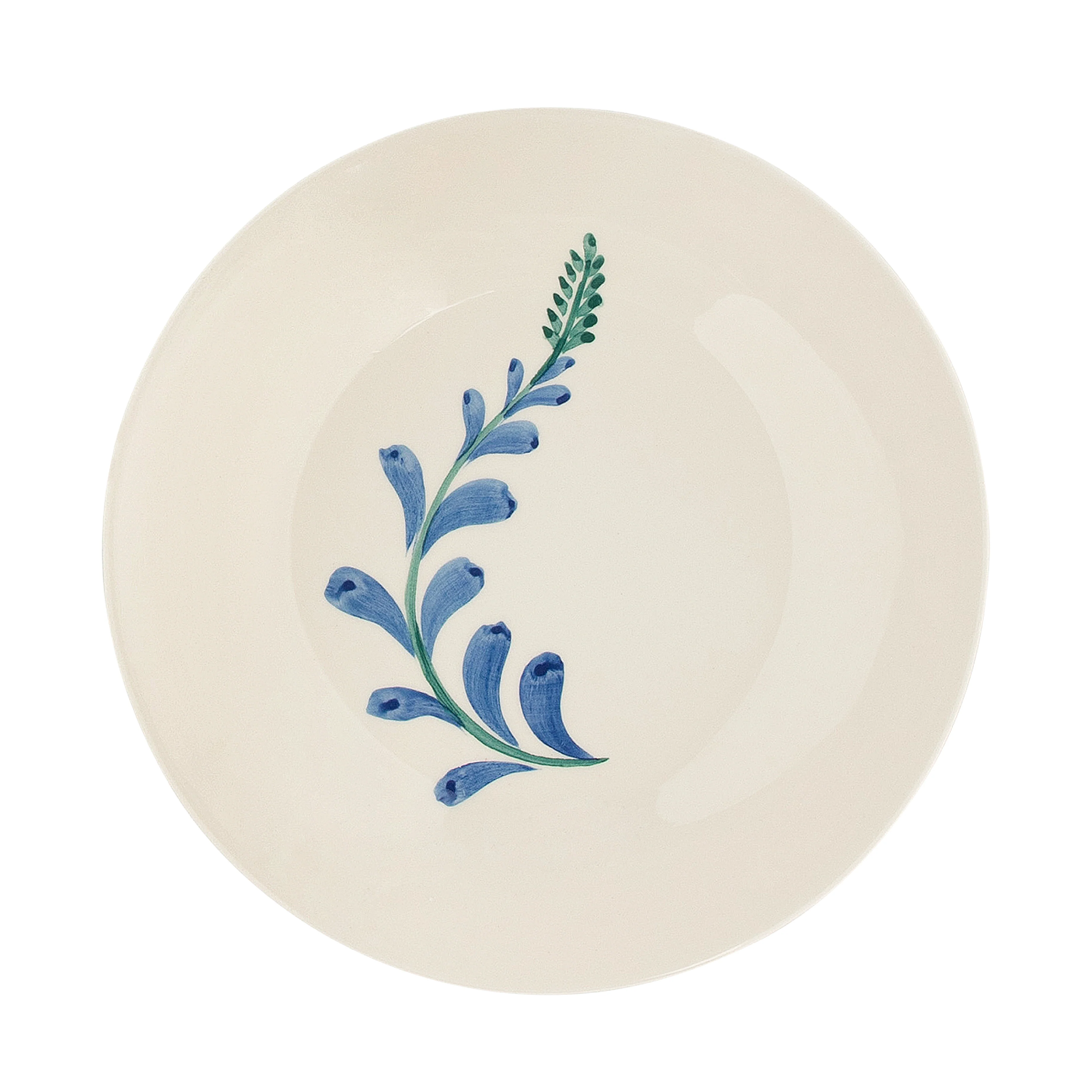 Indigo Flora Breakfast Plate | 22cm