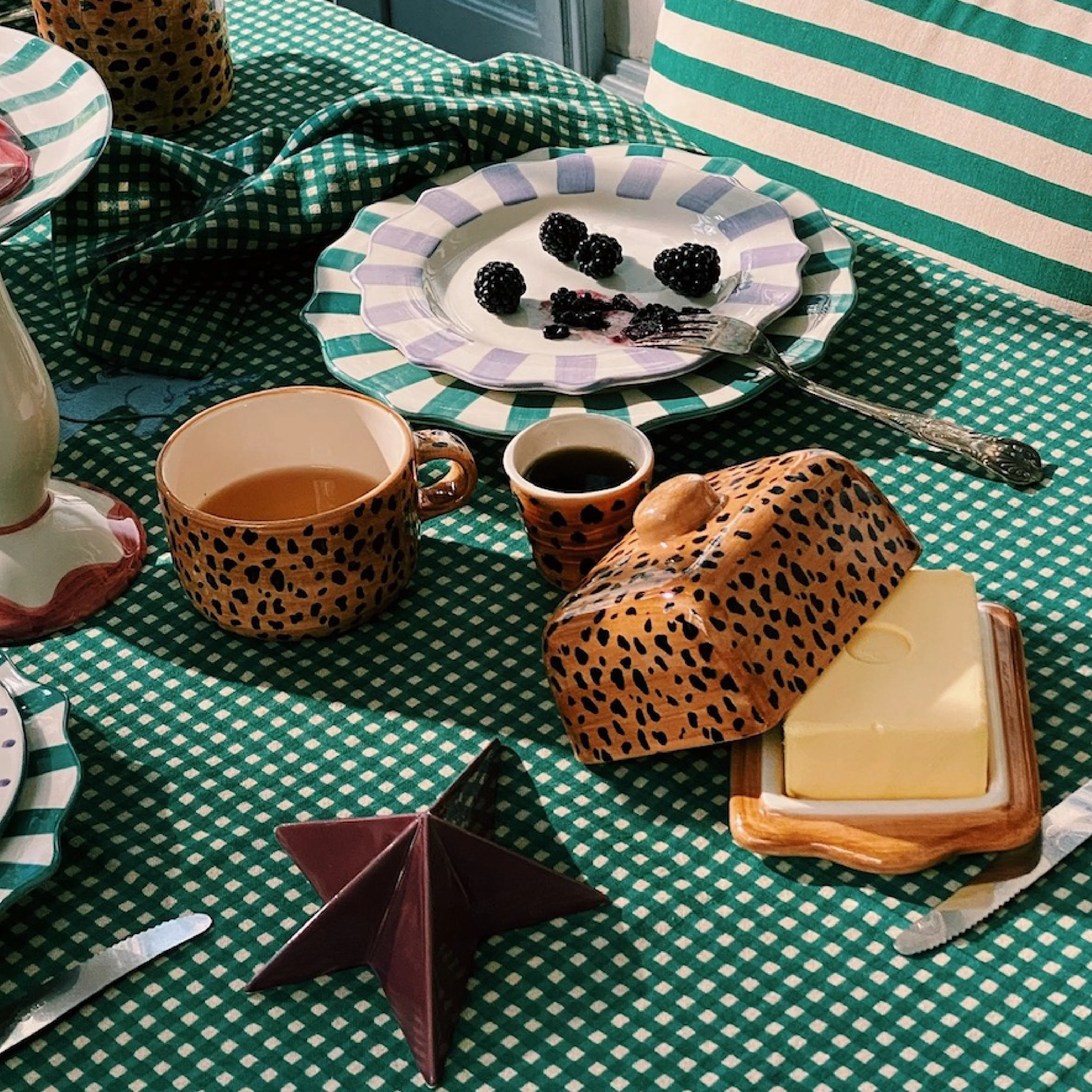 Leopard Print Butter Dish - Image 2