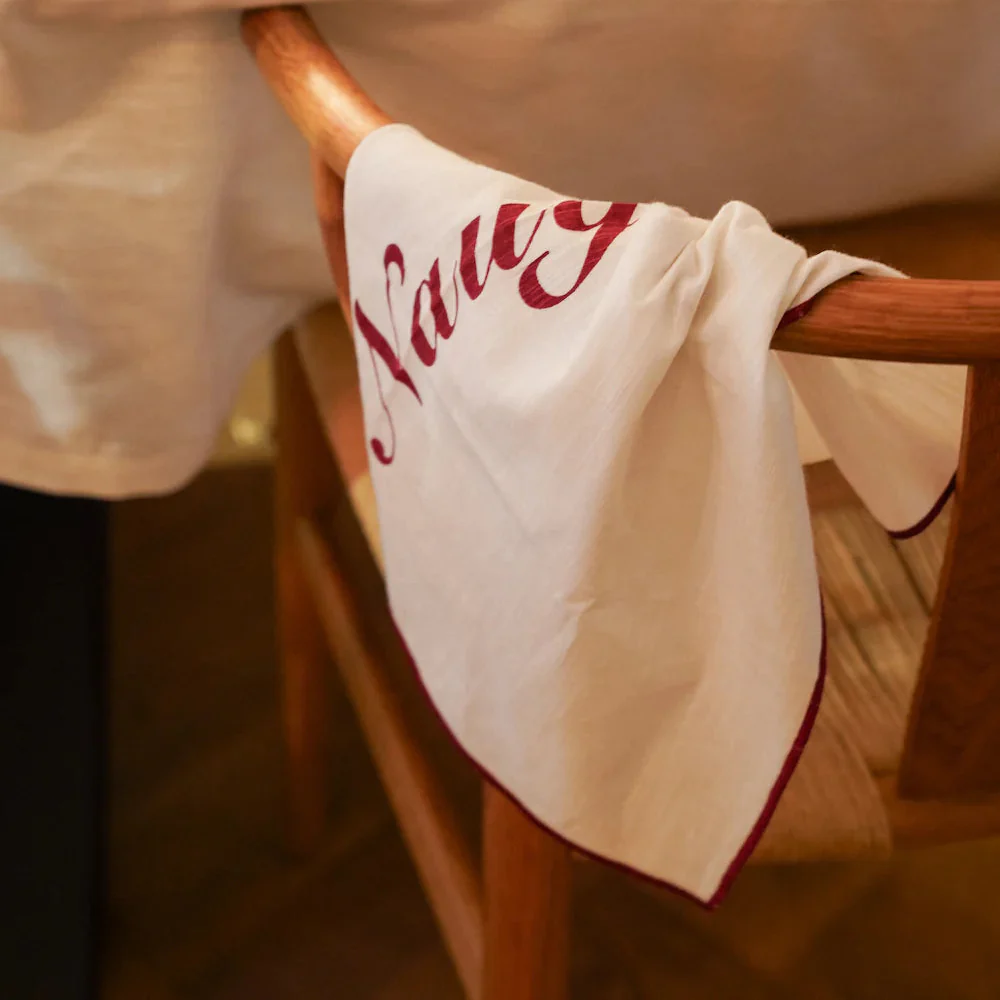 'Naughty & Nice' Napkins | Set of 2 - Image 2