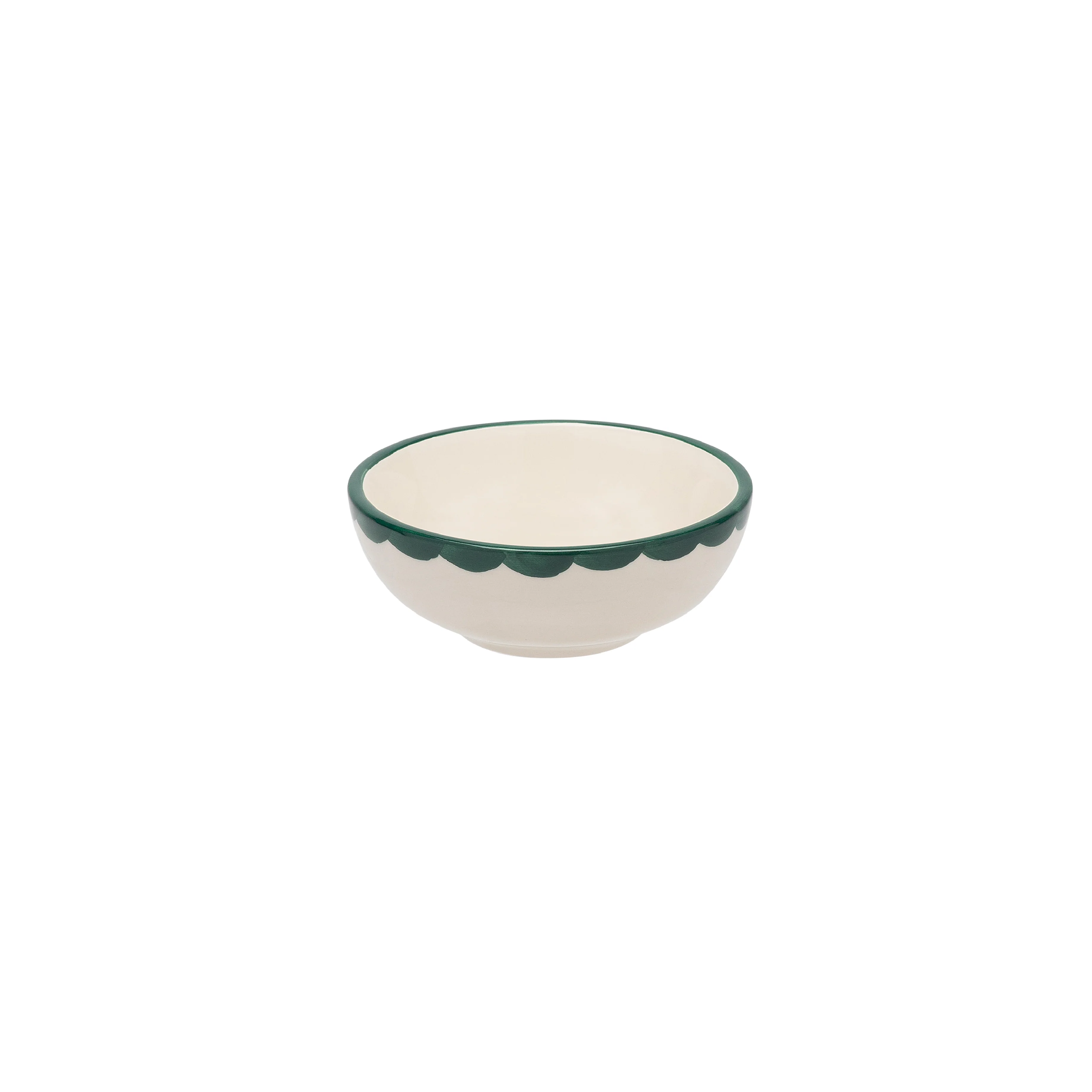 Peacock Trim Tapas Bowl