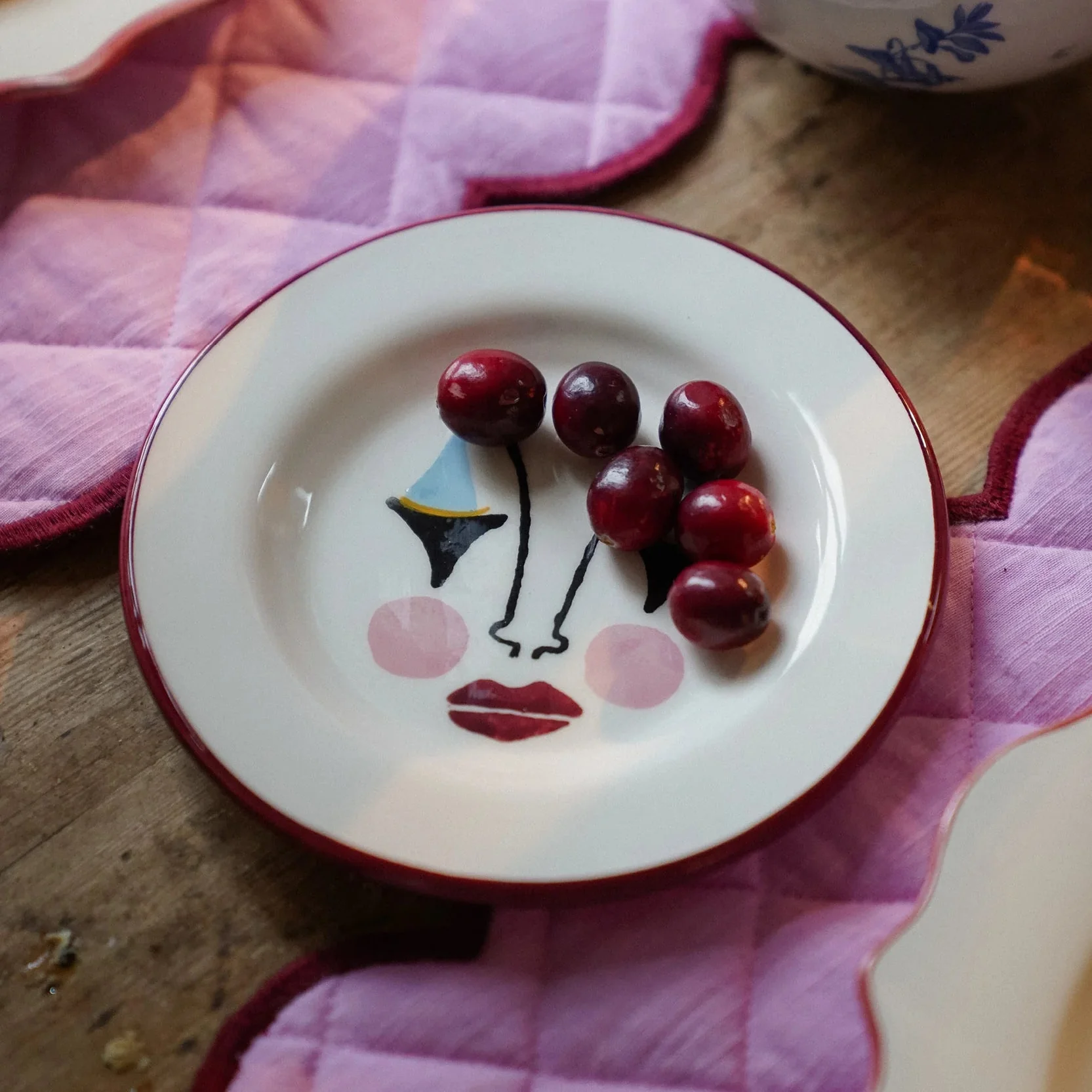 Pierrot Dessert Plate - Image 3