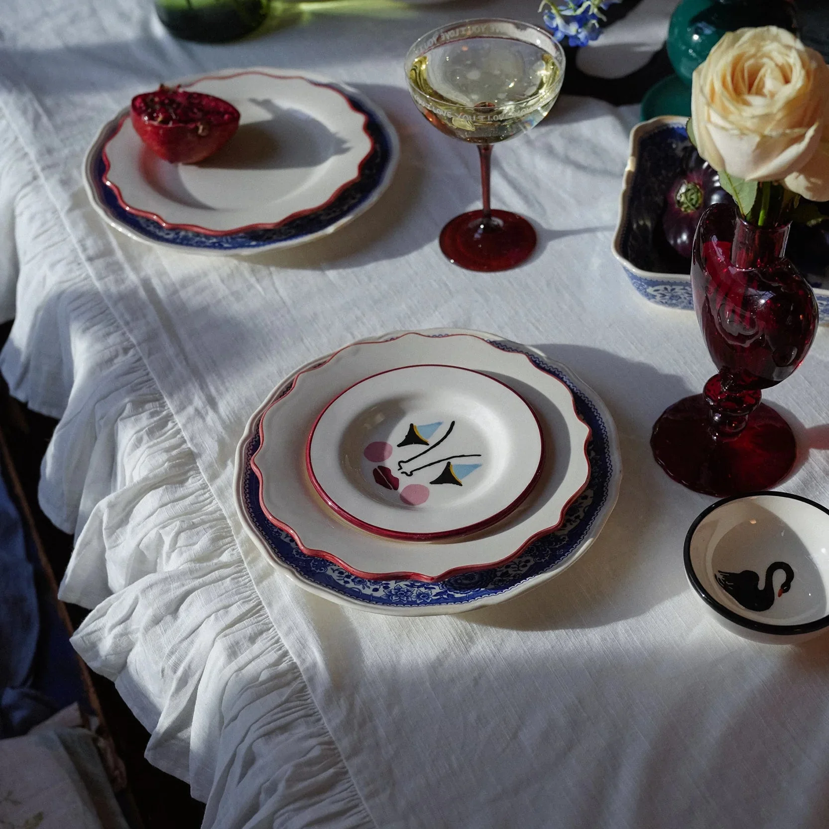 Pierrot Dessert Plate - Image 4