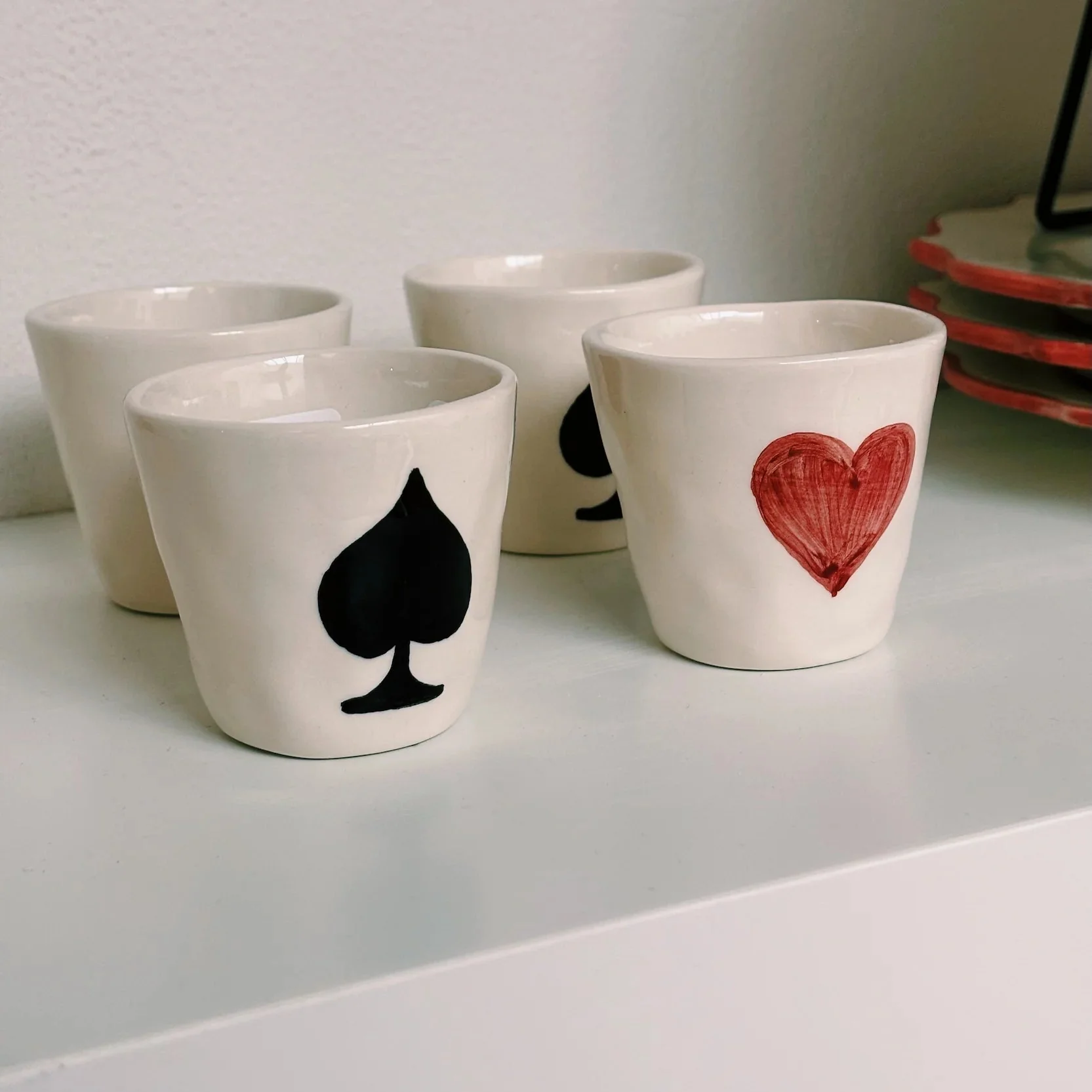 Queen of Hearts Espresso Cup - Image 2