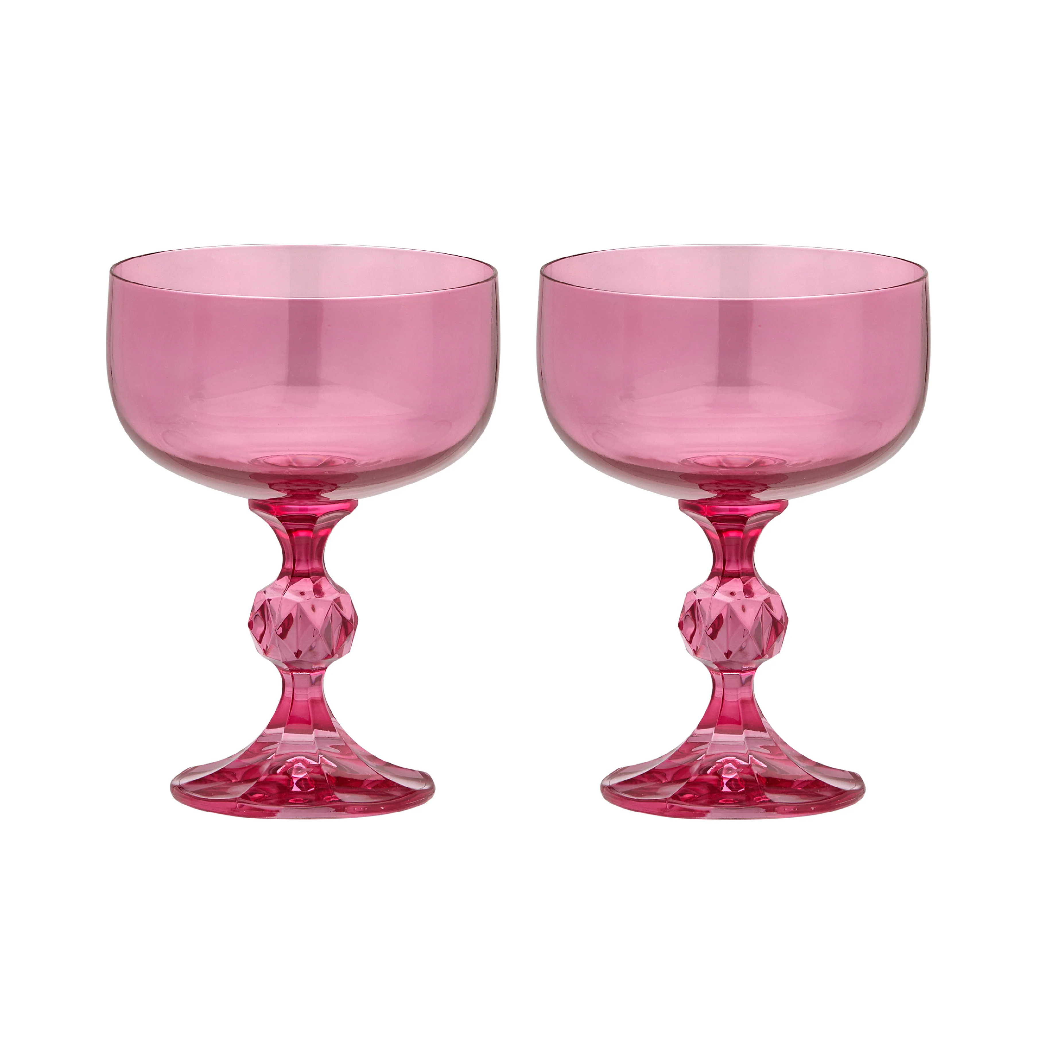 Rose Cocktail Glasses | 12.5cm | Set of 2