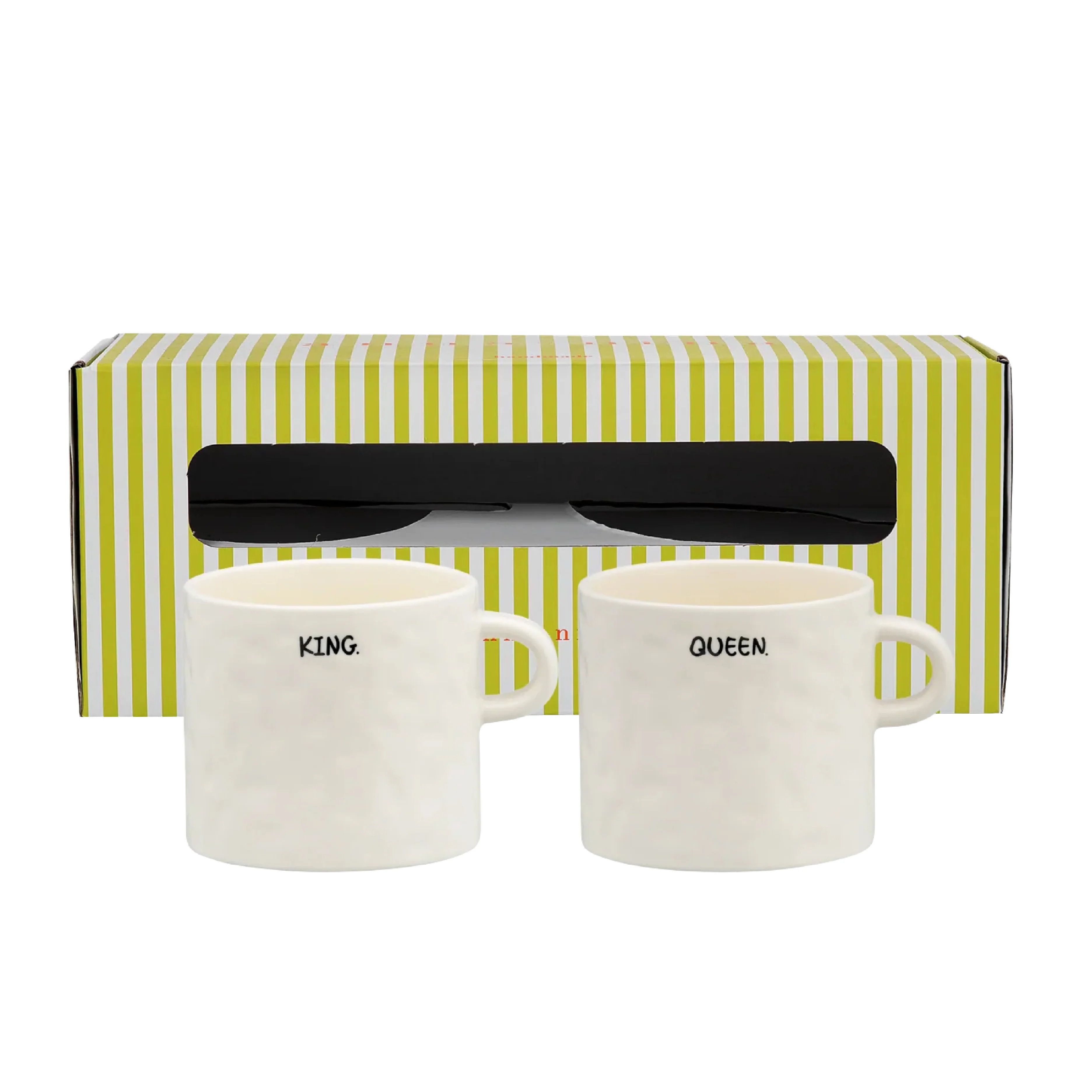Royal Mugs | 'King' & 'Queen' | Set of 2 - Image 3
