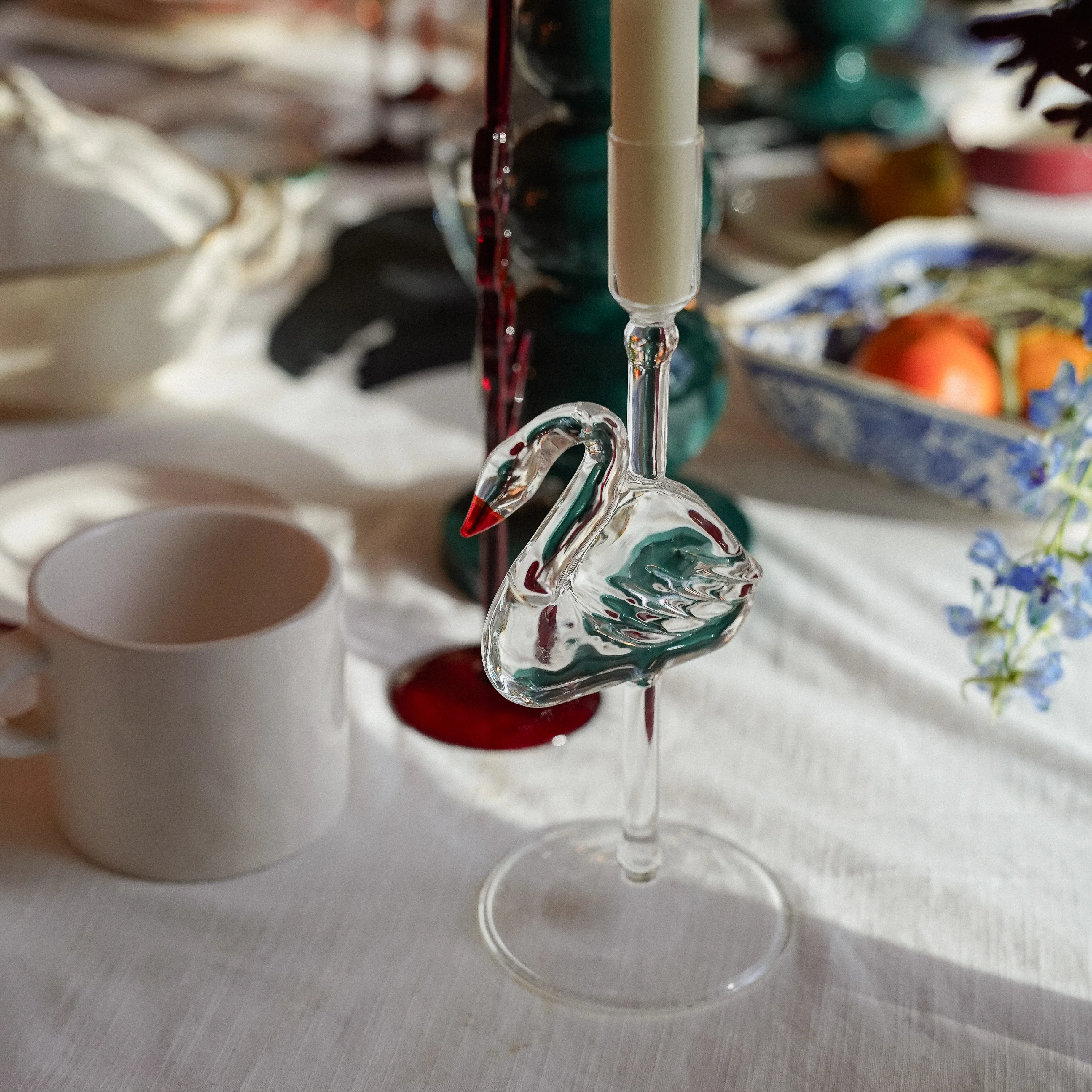Swan Lake Candle Holder - Image 2