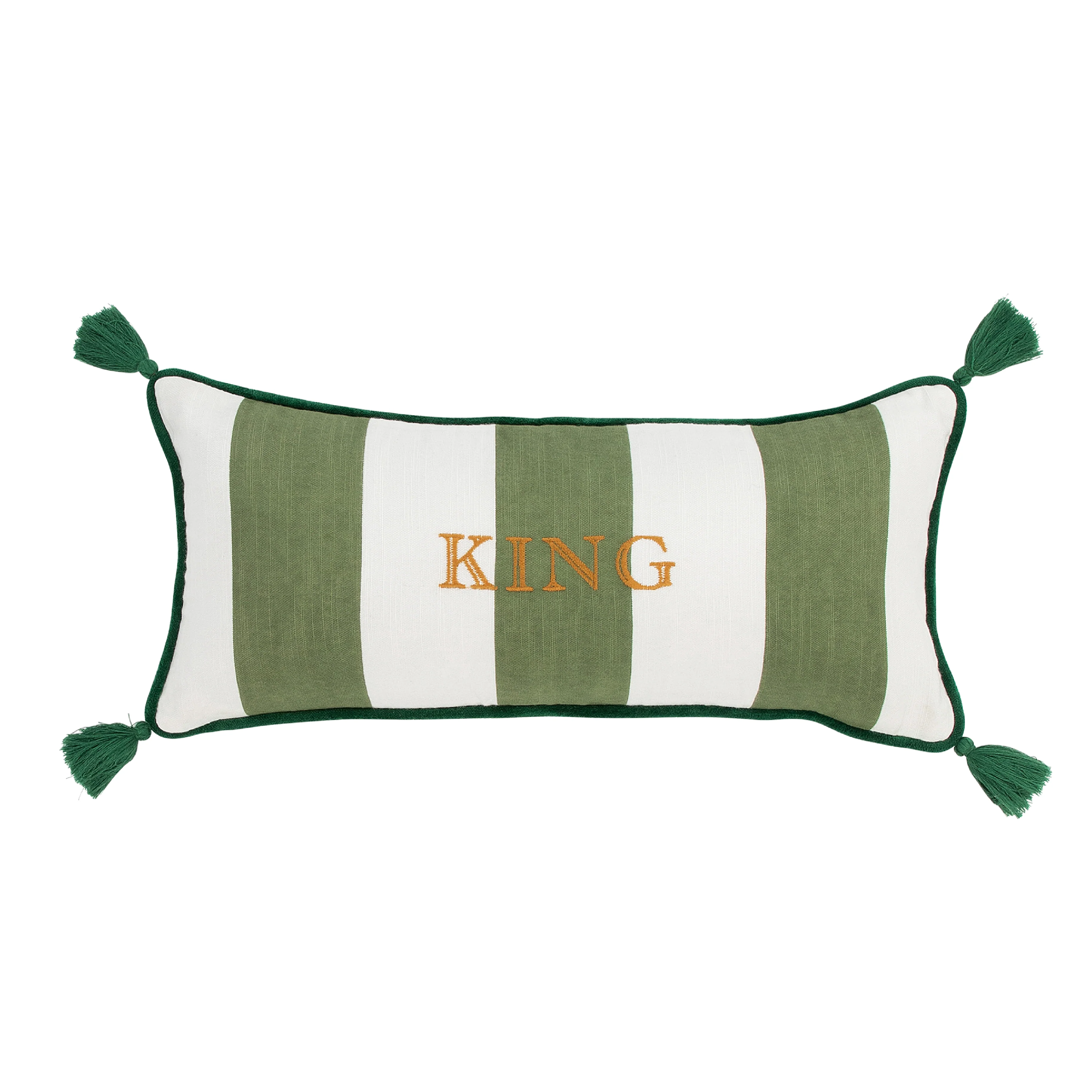 Tasseled 'King' Cushion | 45cm