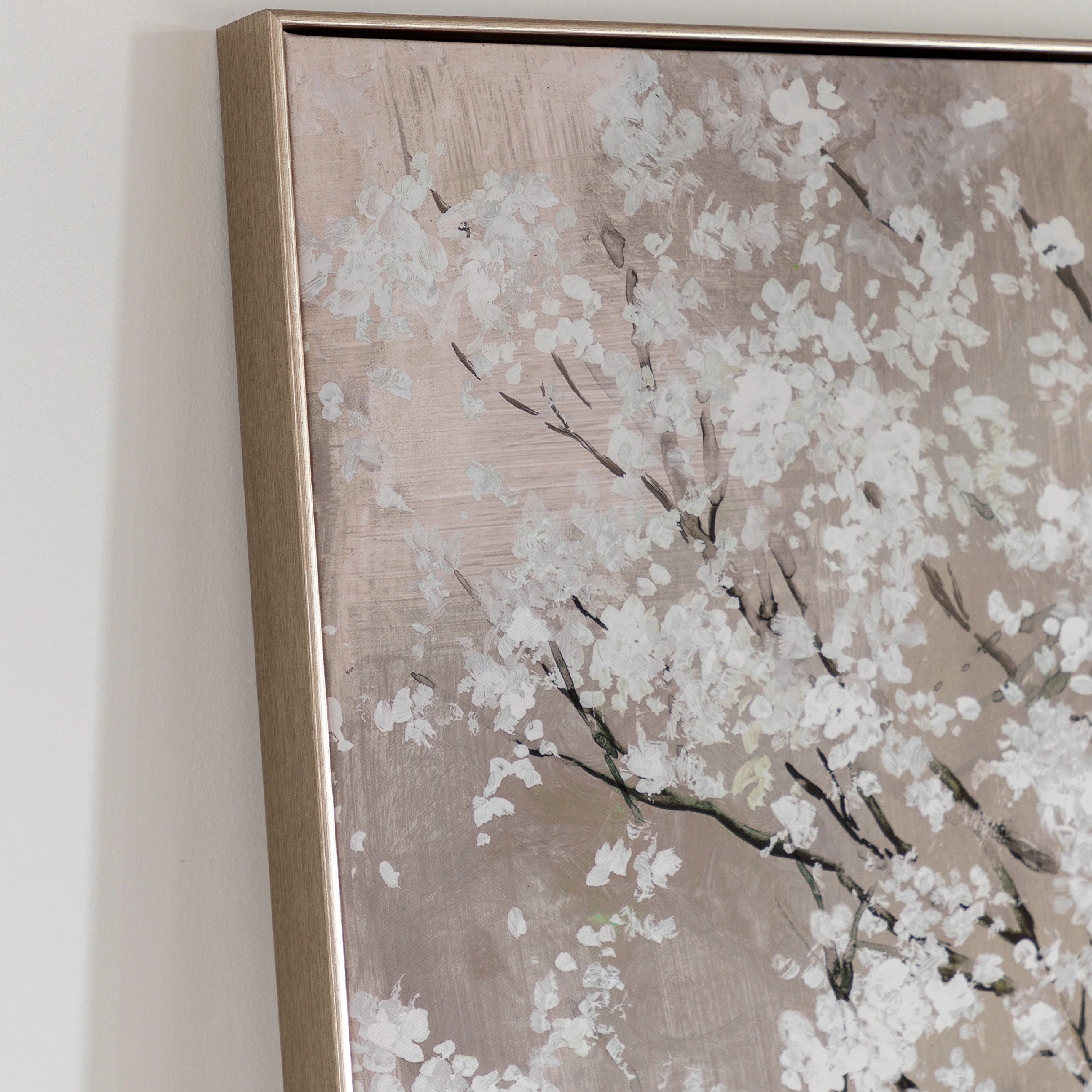 'Blossom Breeze' Framed Canvas | Allison Pearce | 122x80cm - Image 3