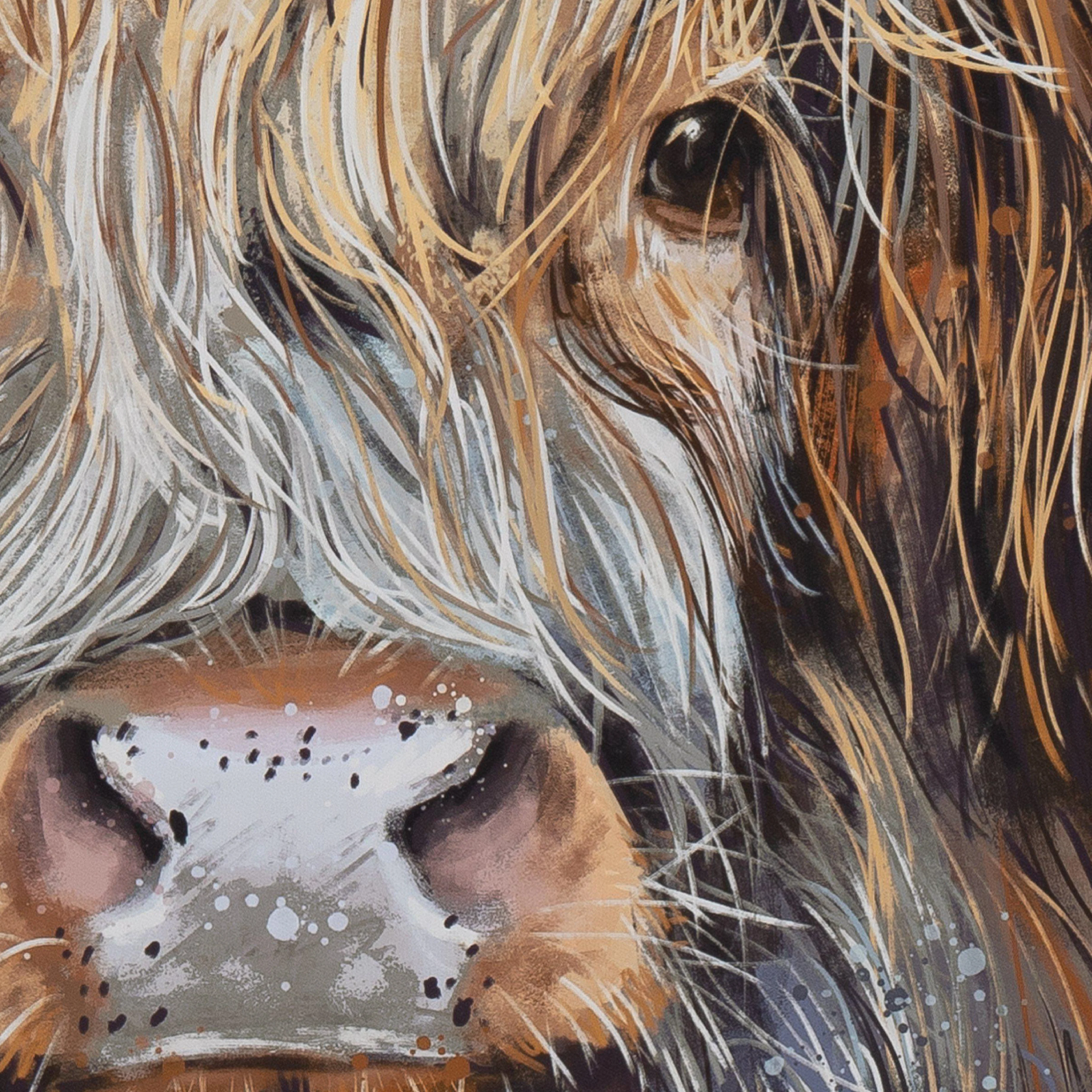 'Brodie' Framed Canvas | Sabrina Roscino | 71x90cm - Image 3