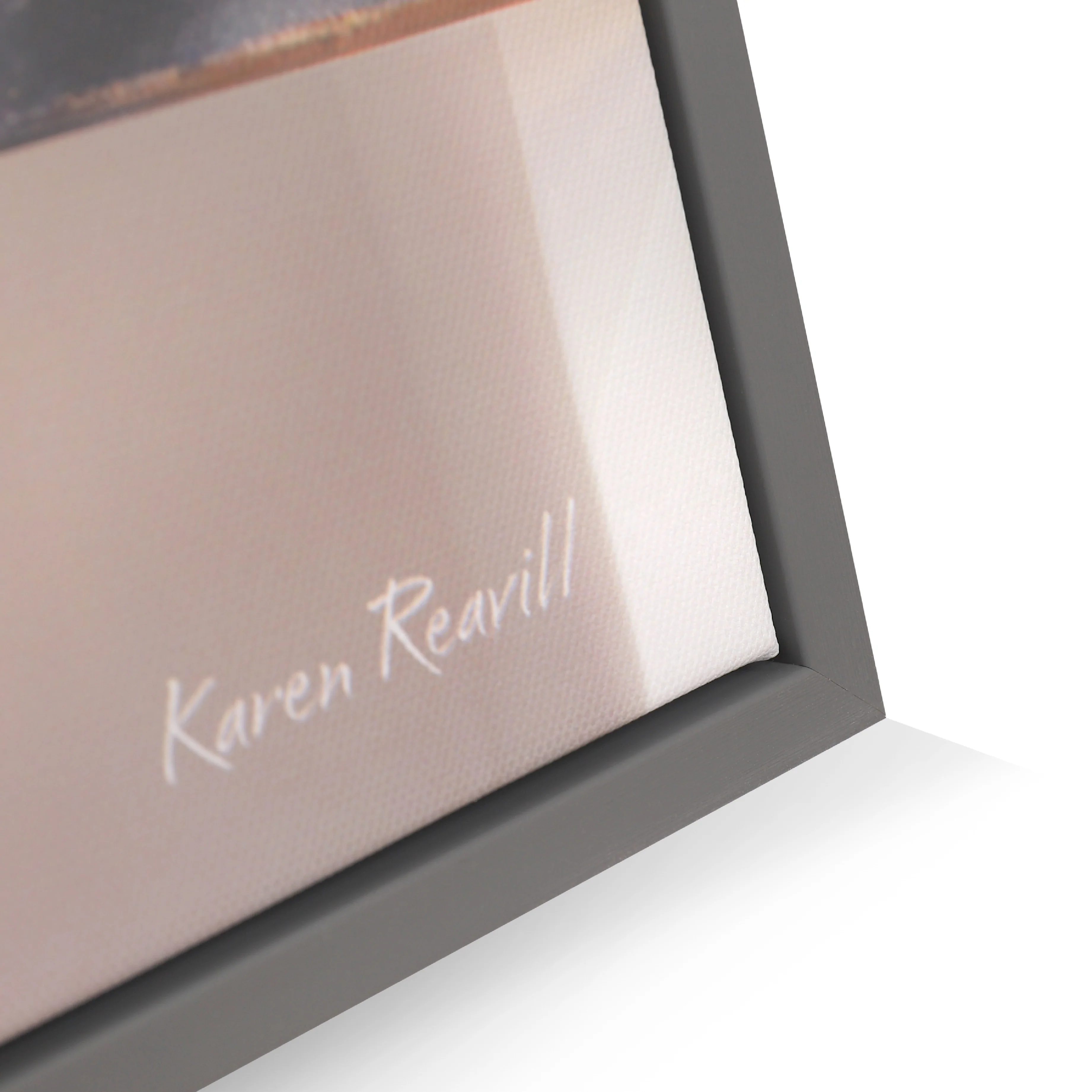 'The Classics' Framed Canvas | Karen Reavill | 80x80cm - Image 5