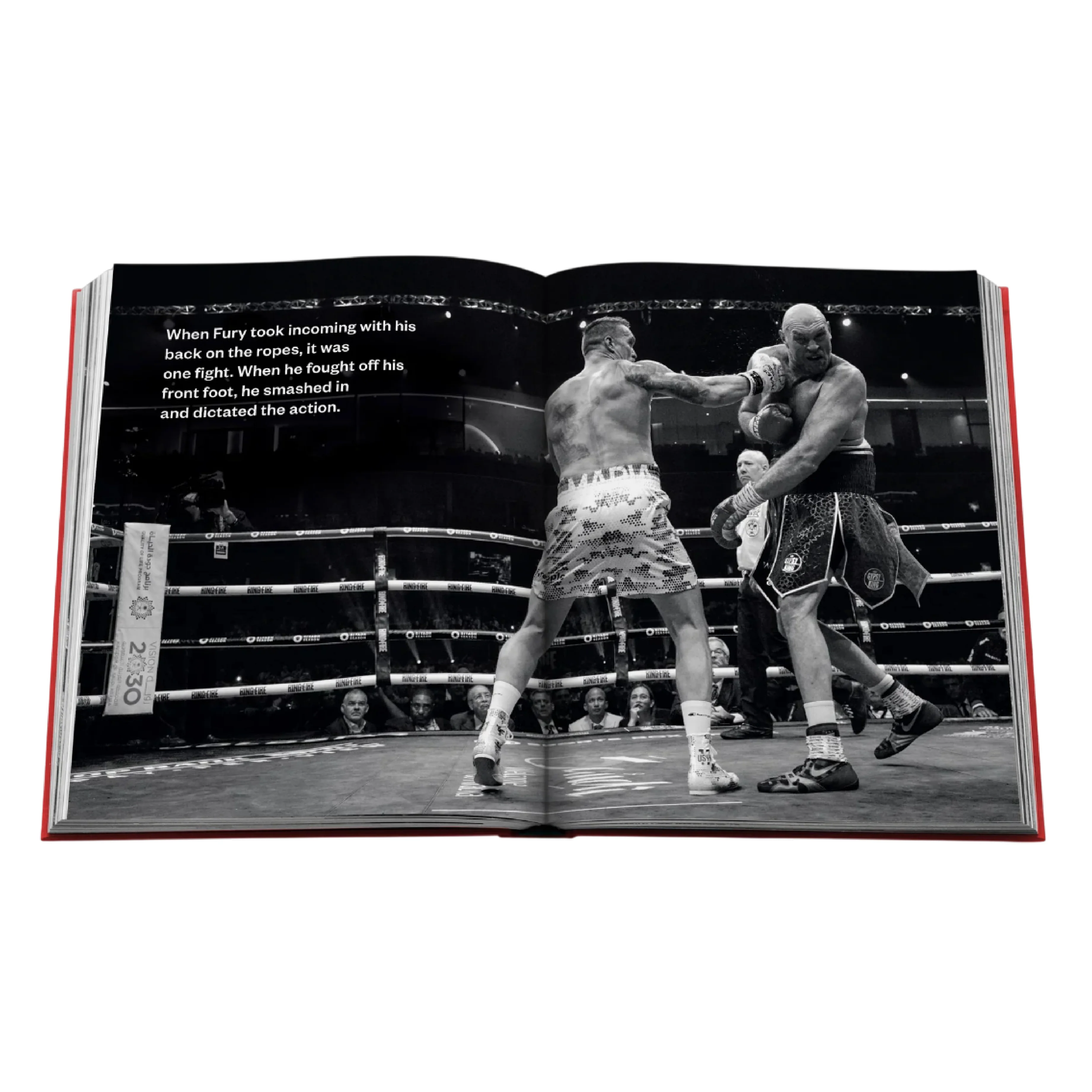 'UNDISPUTED USYK vs. FURY' Book | Cal Fussman - Image 3