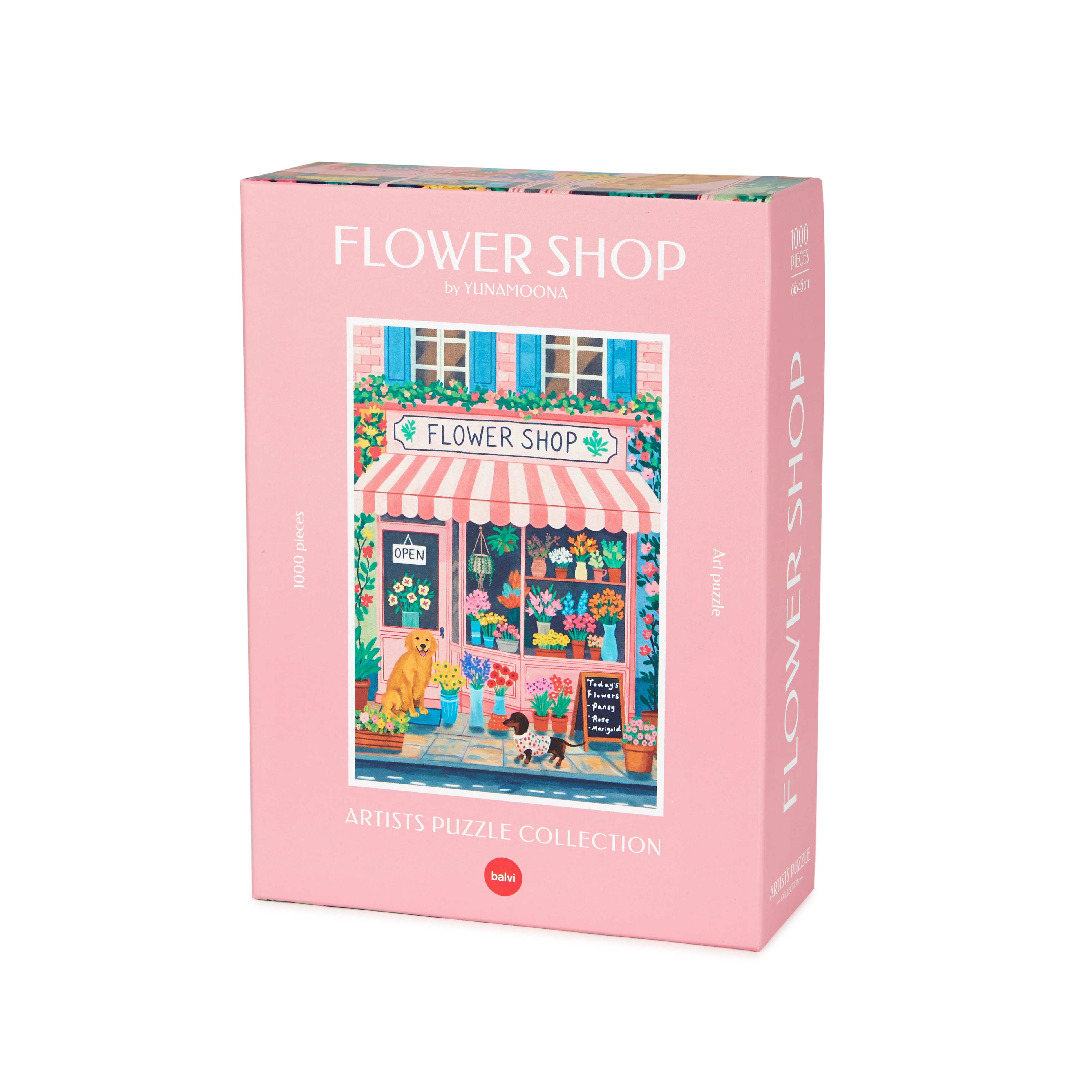 Art Jigsaw Puzzle | Flower Shop | 1000 Pieces