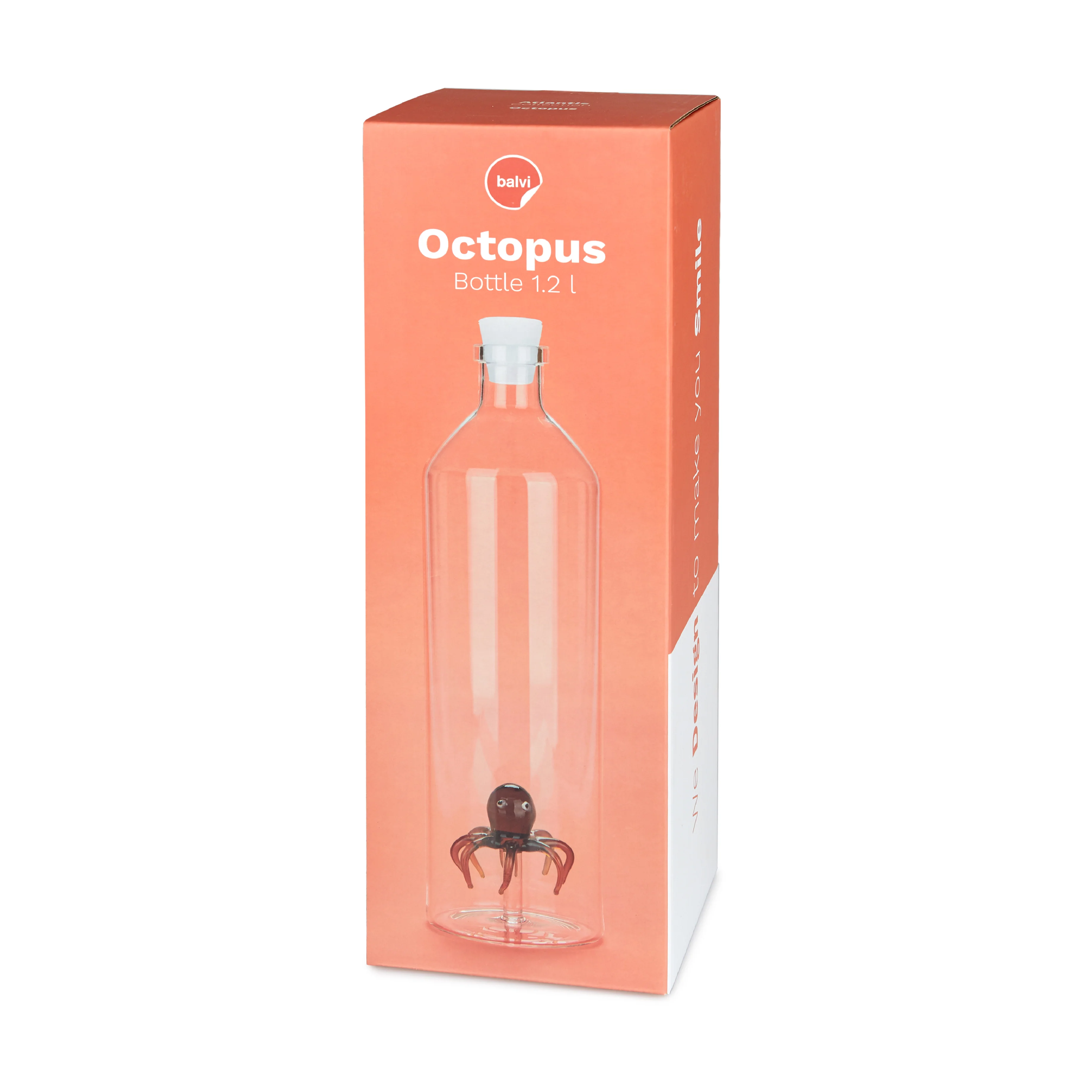 Atlantis Octopus Glass Bottle | 1.2L - Image 5