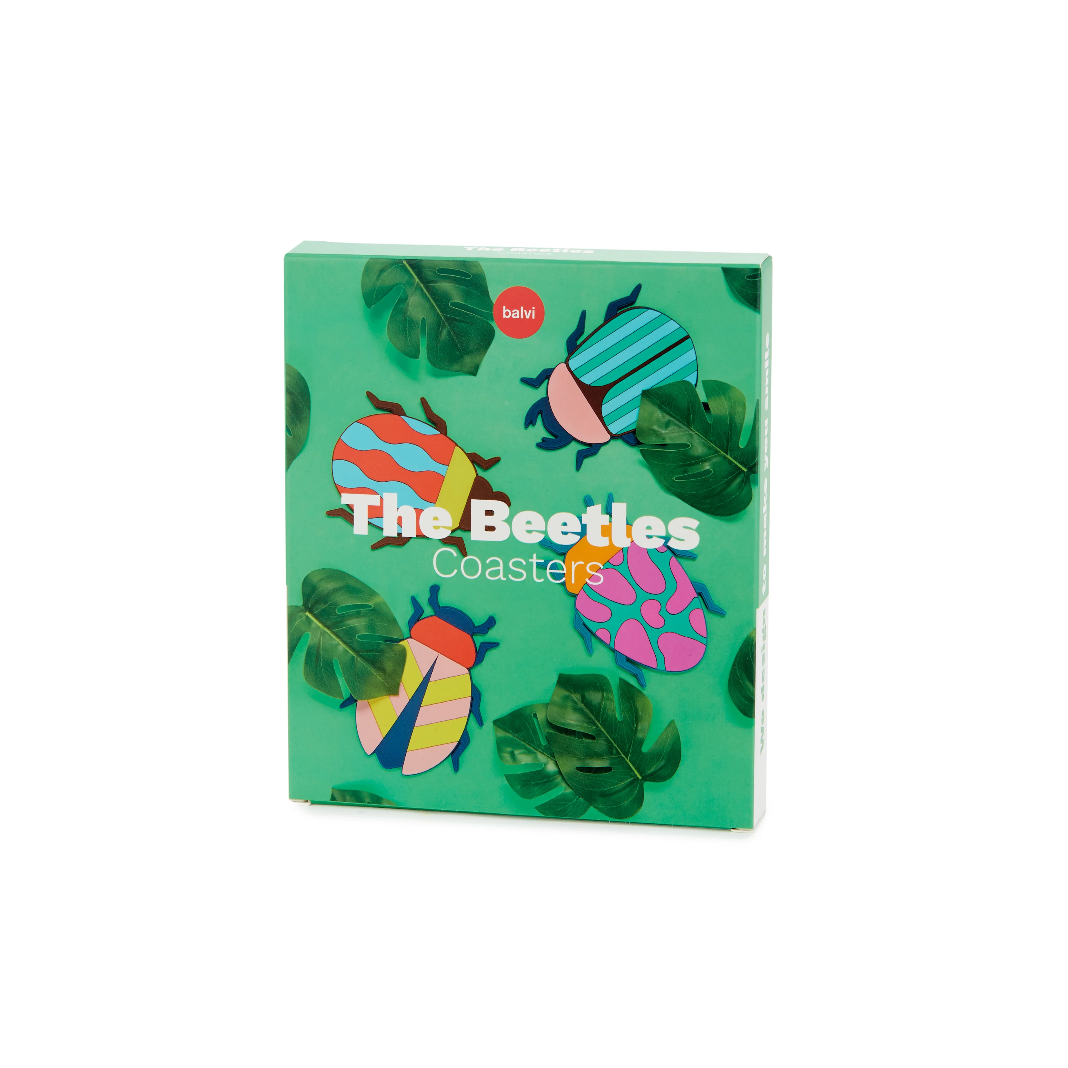 Beetle-Shaped Coasters | Set of 4 - Image 5