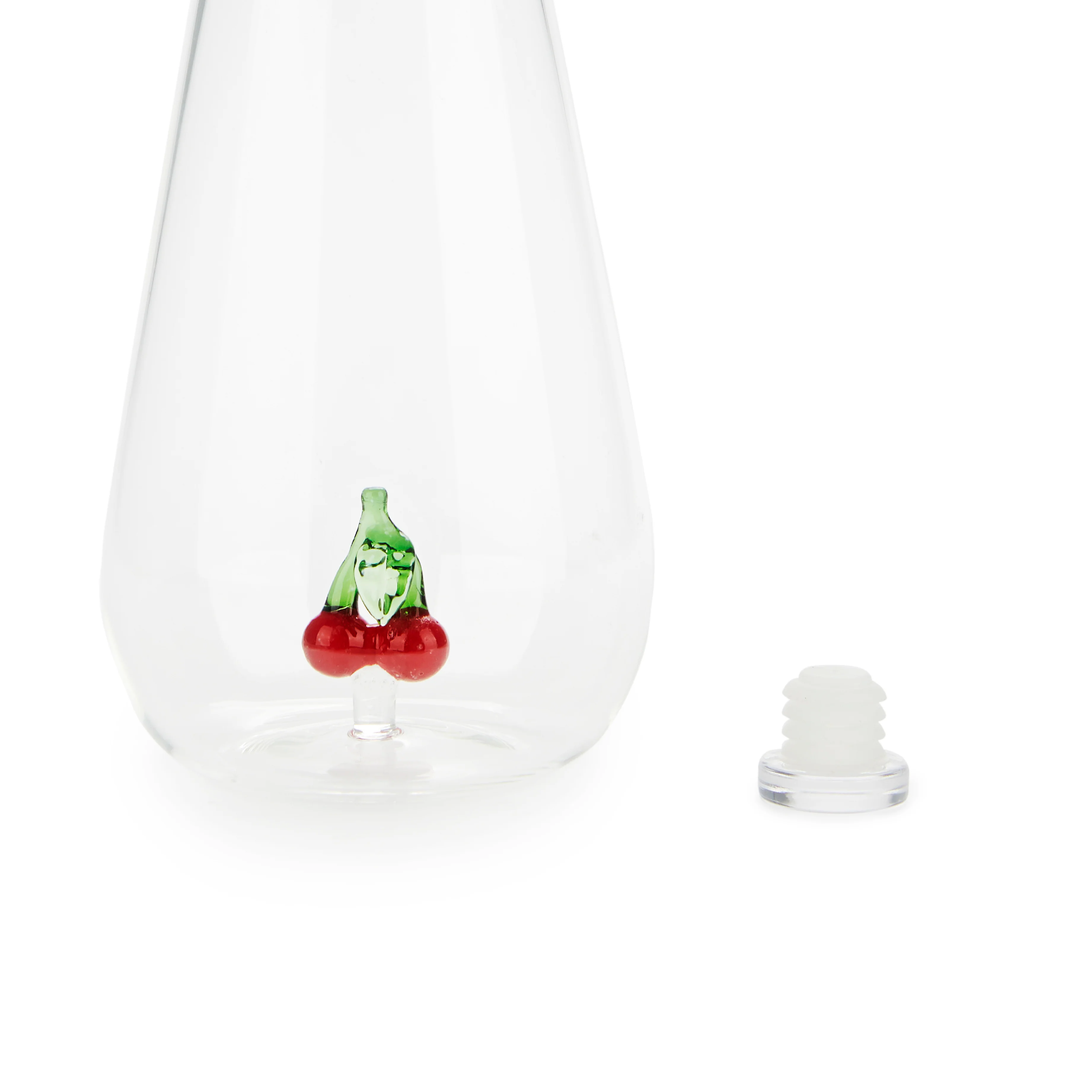 Botanical Cherry Glass Bottle | 1L - Image 3