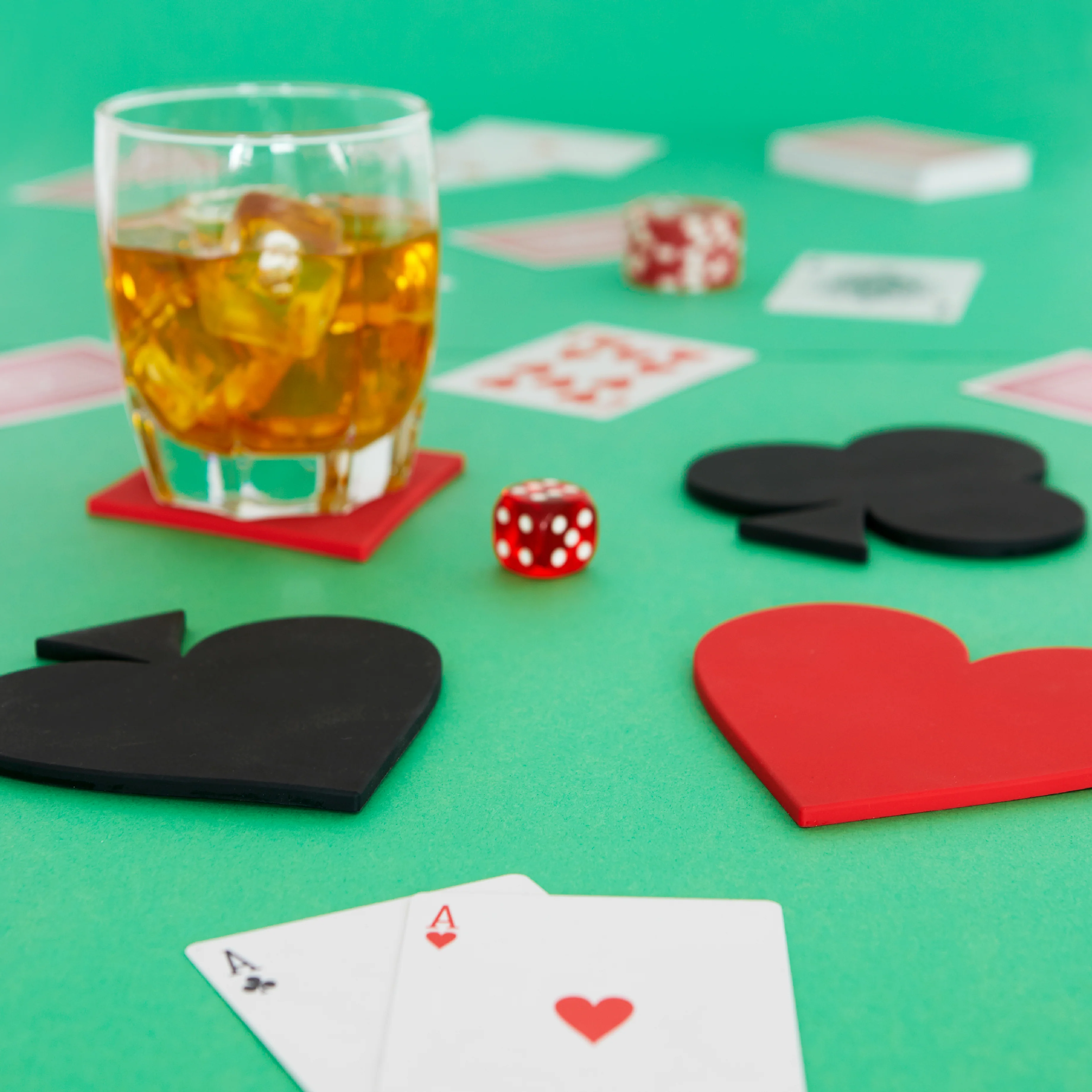 Card Suit Coasters | Set of 4 - Image 2
