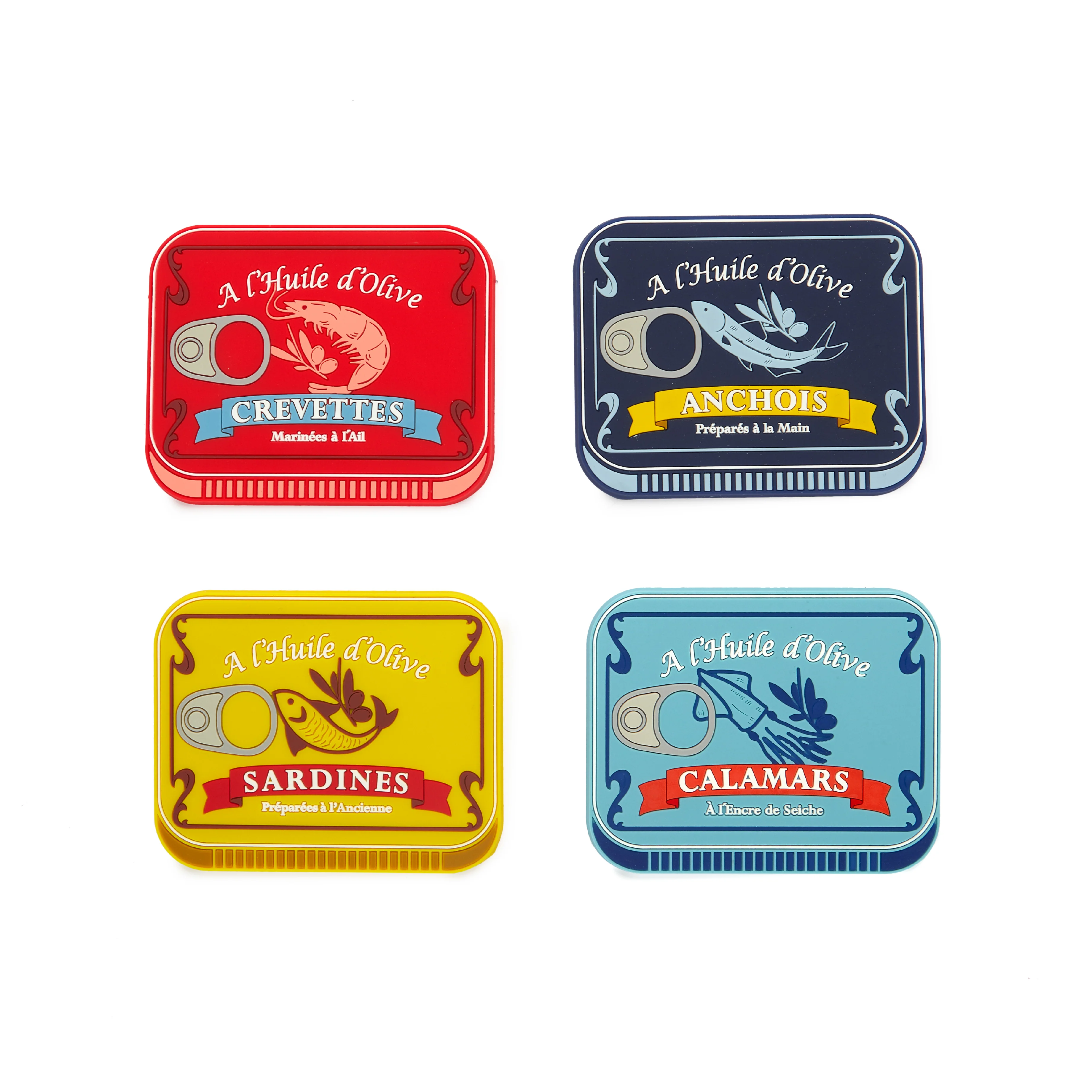 Conserverie Costal Coasters | Set of 4