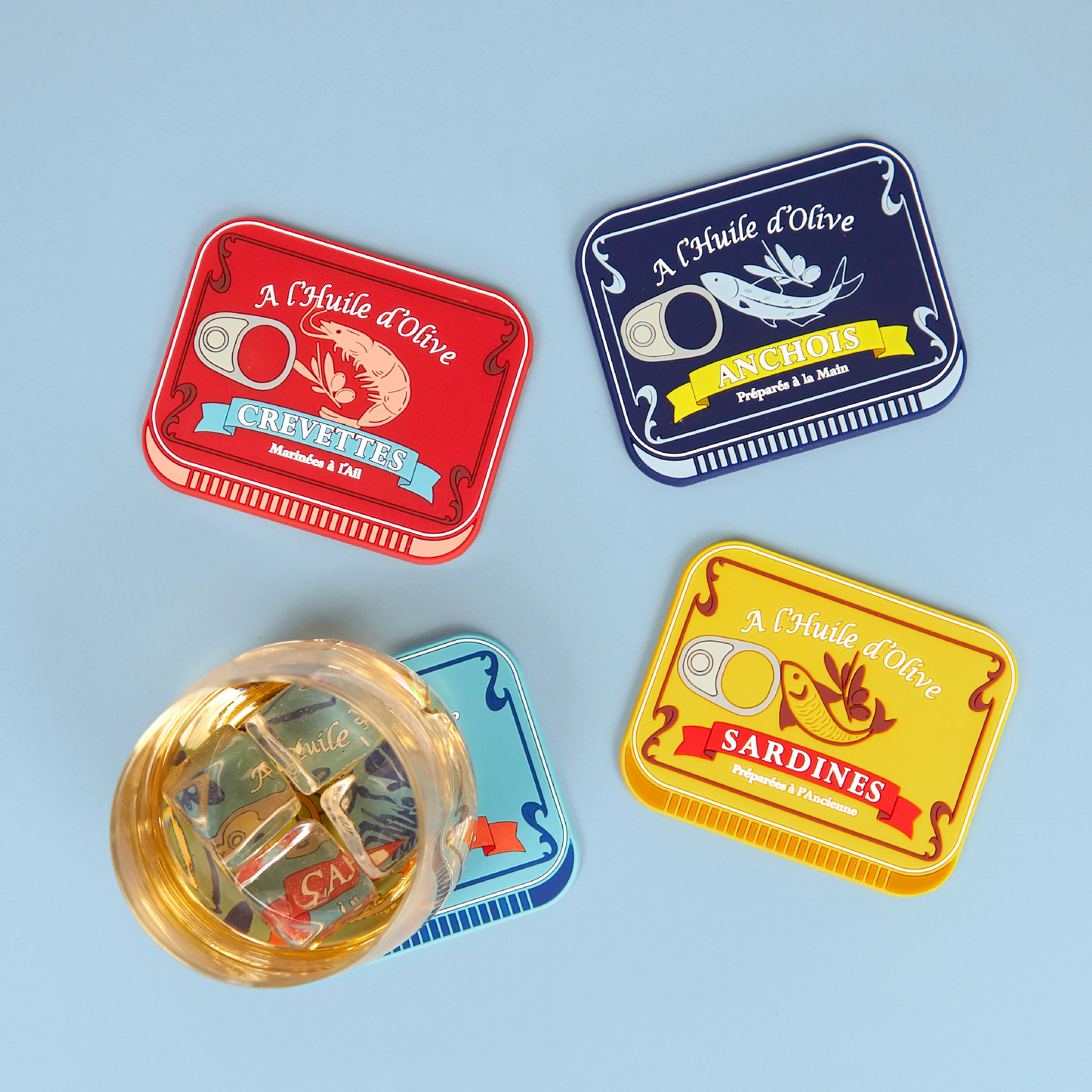 Conserverie Costal Coasters | Set of 4 - Image 2