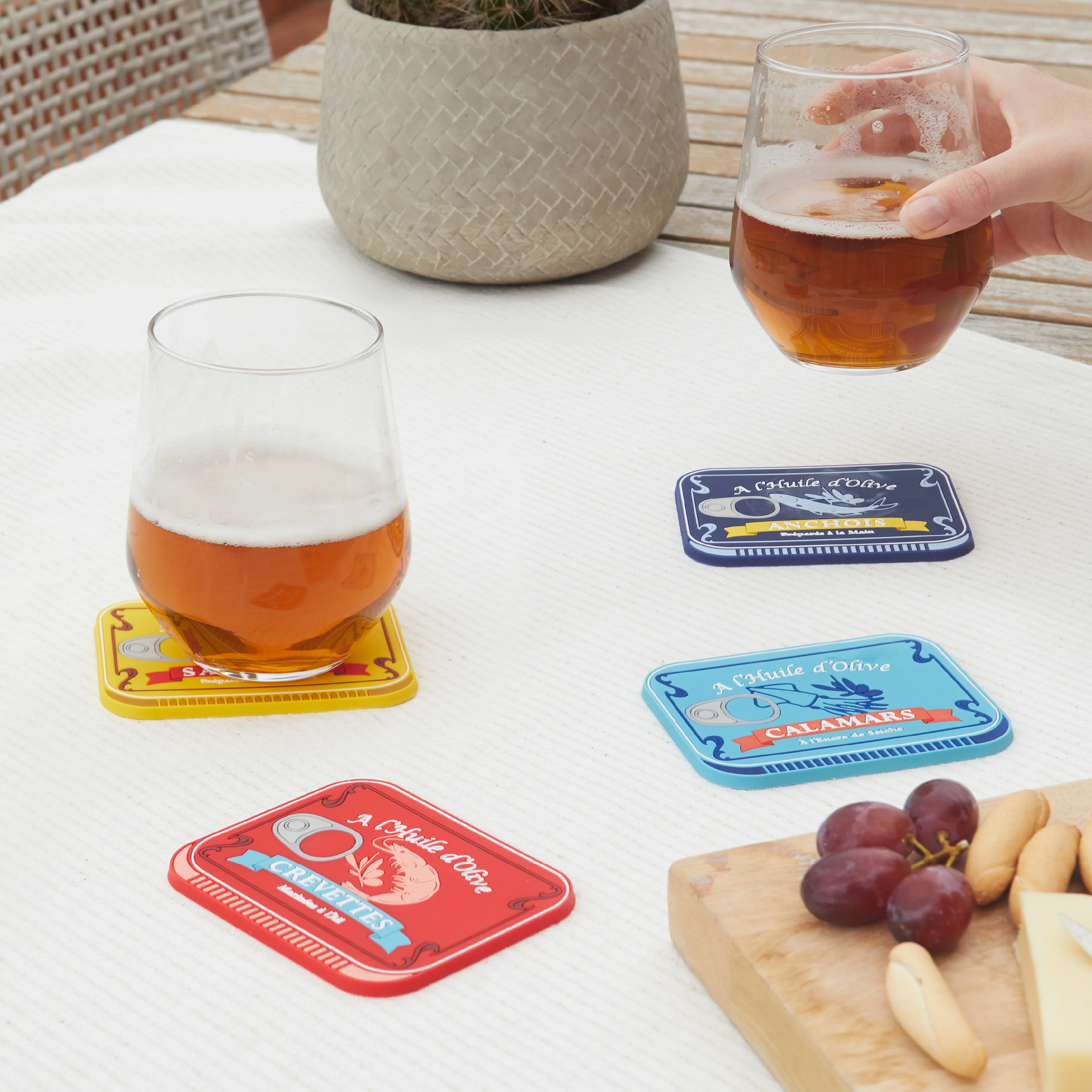 Conserverie Costal Coasters | Set of 4 - Image 4