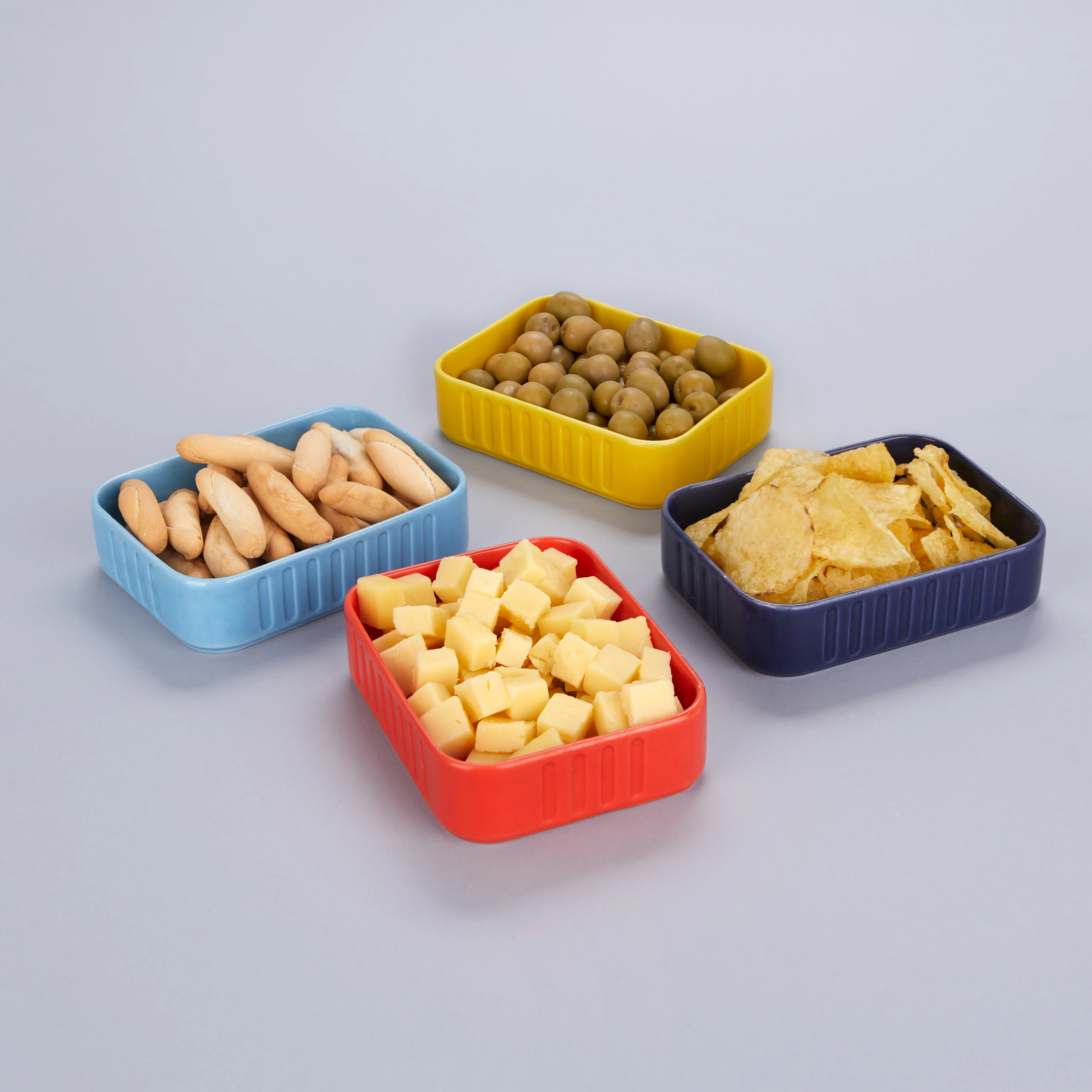 Conserverie Costal Snack Trays | Set of 4 - Image 2