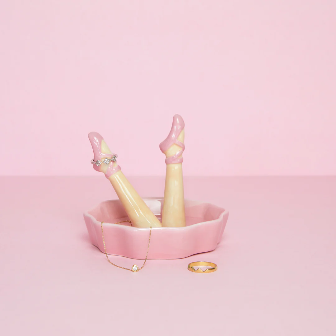 Happy Legs Trinket Tray | Ballerina - Image 3