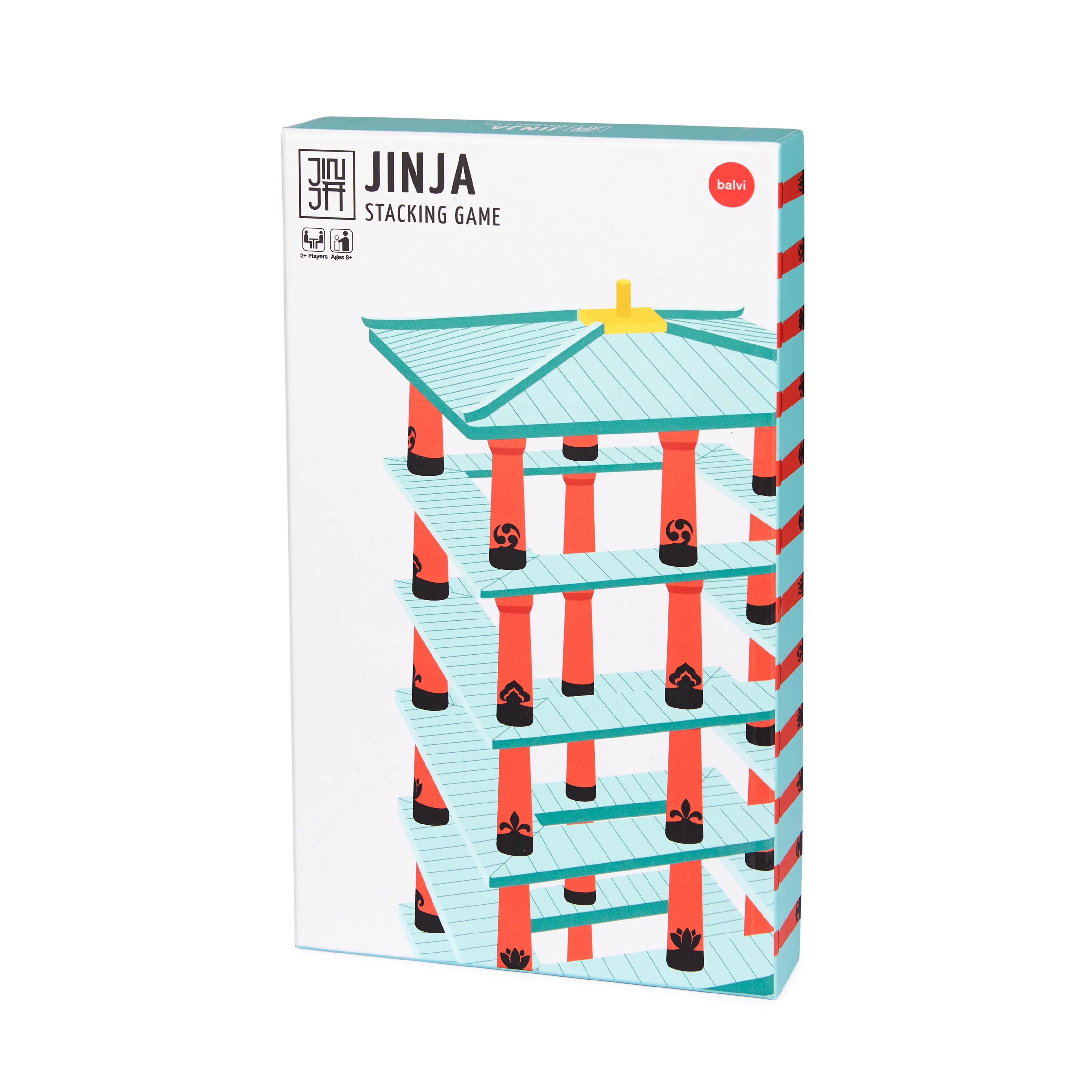 Jinja Japanese-Inspired Tower Stacking Game