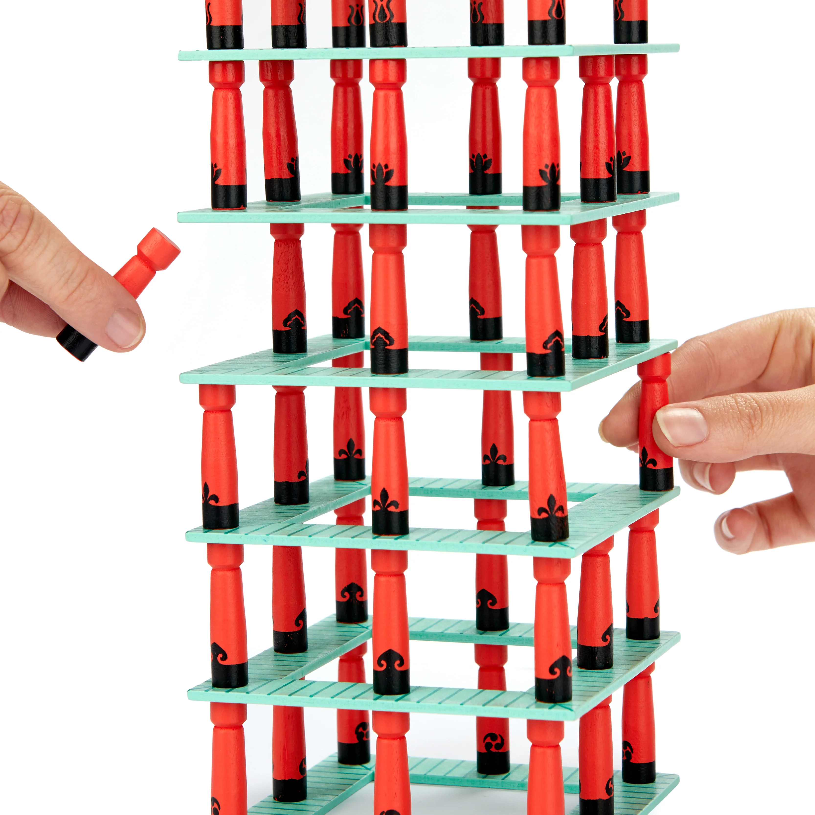 Jinja Japanese-Inspired Tower Stacking Game - Image 4