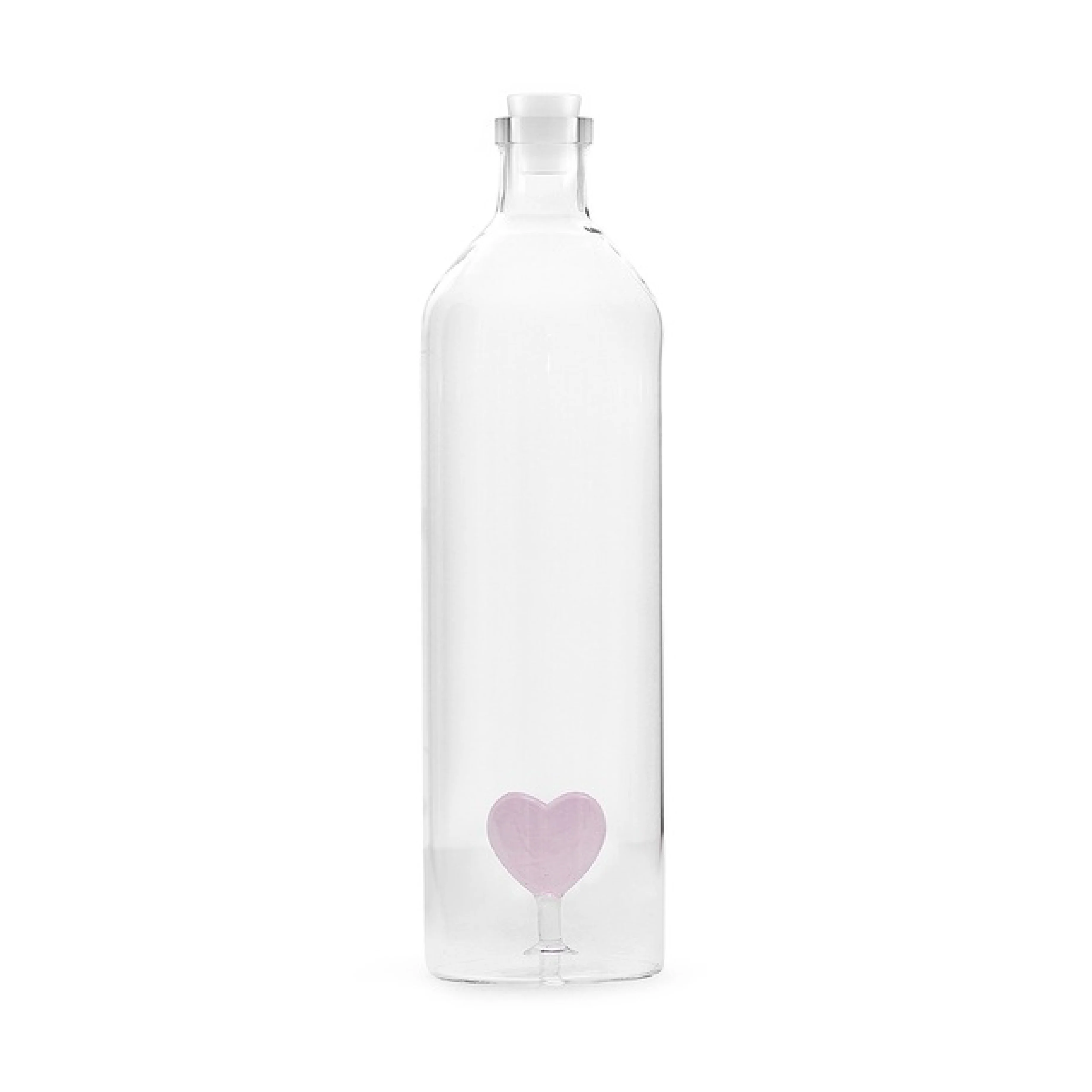 Love Heart Glass Bottle | 1.2L