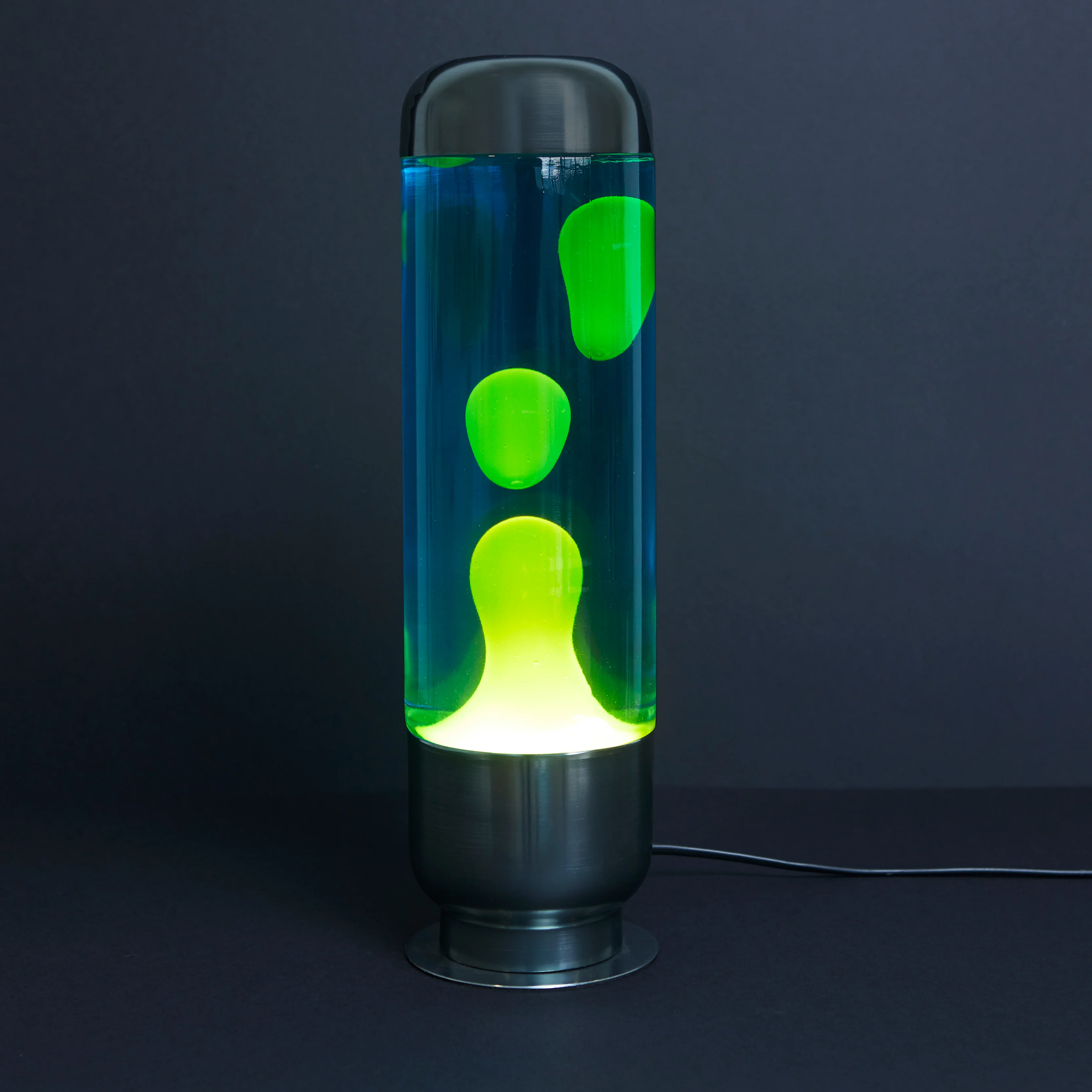 Lúcid Studio Capsule Lava Lamp | Blue & Lime - Image 3