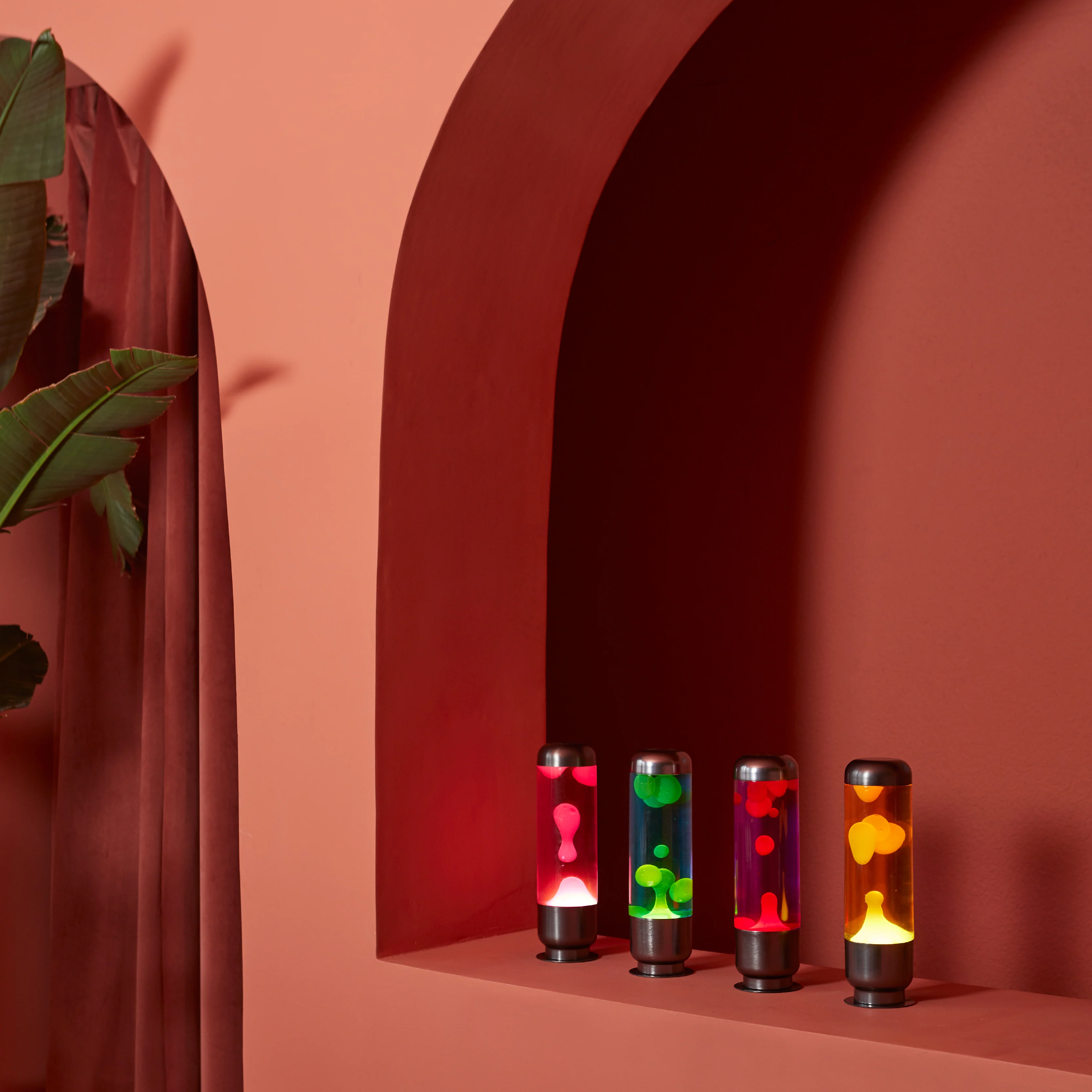 Lúcid Studio Capsule Lava Lamp | Blue & Lime - Image 4