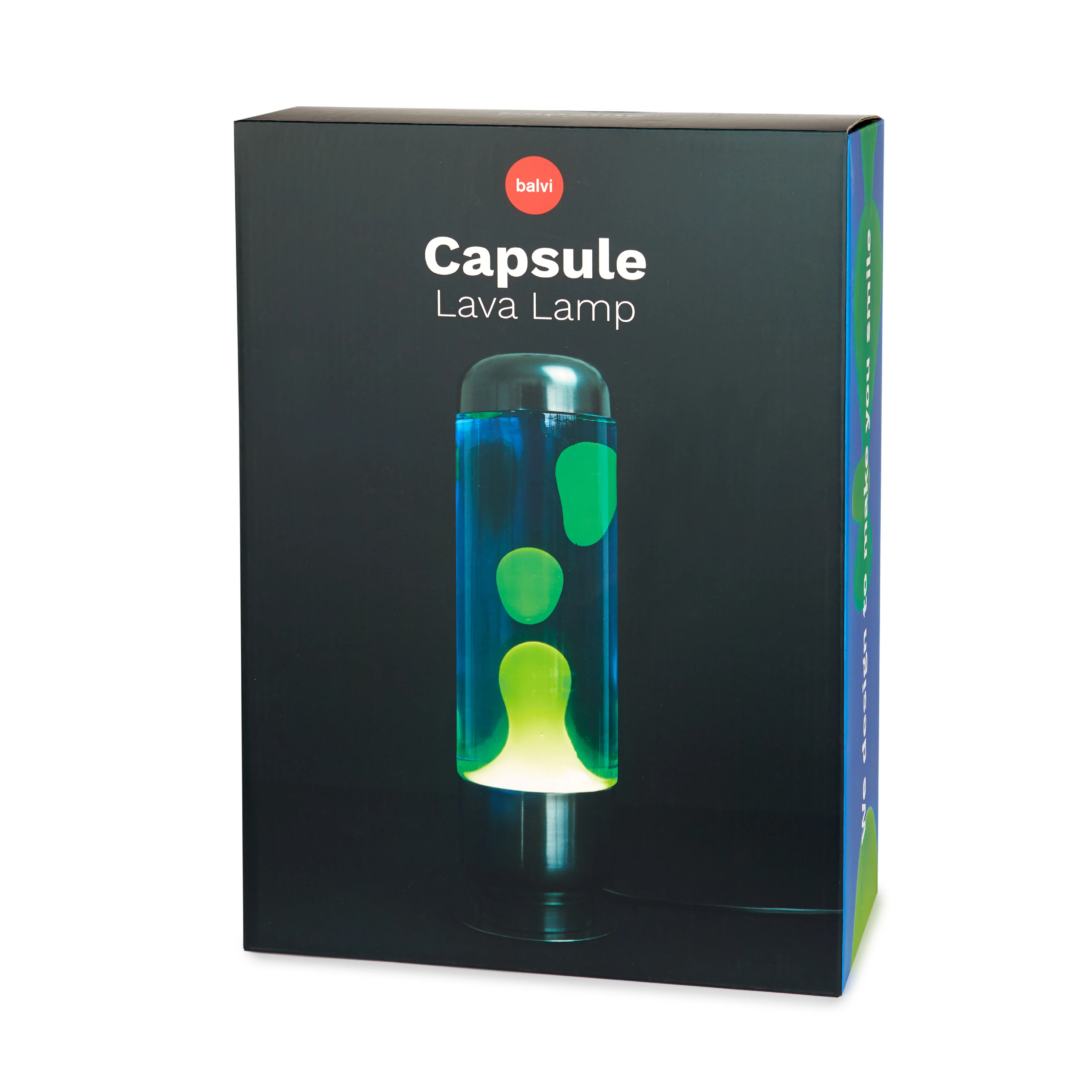 Lúcid Studio Capsule Lava Lamp | Blue & Lime - Image 5