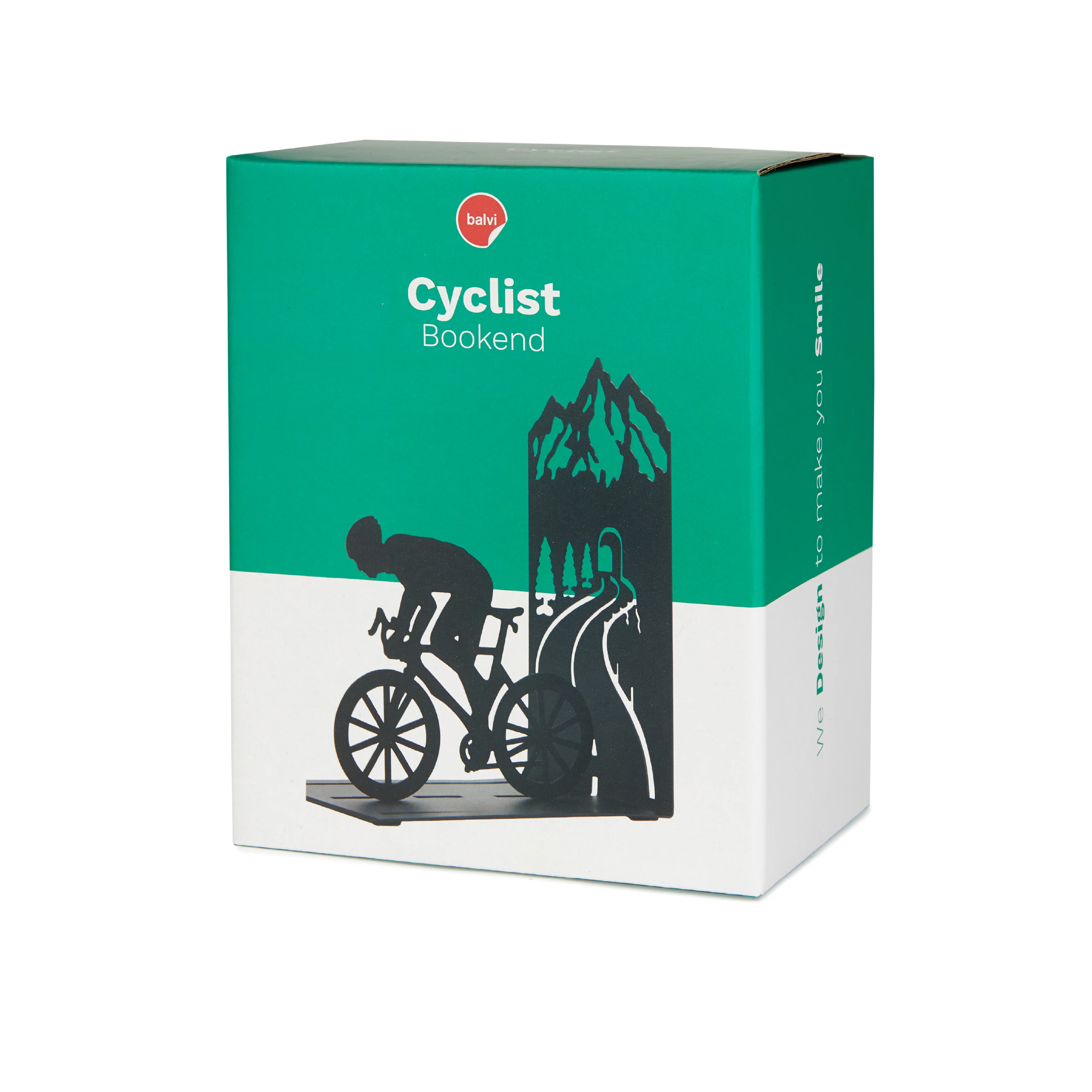 Metal Bookend | Mountain Cyclist - Image 5