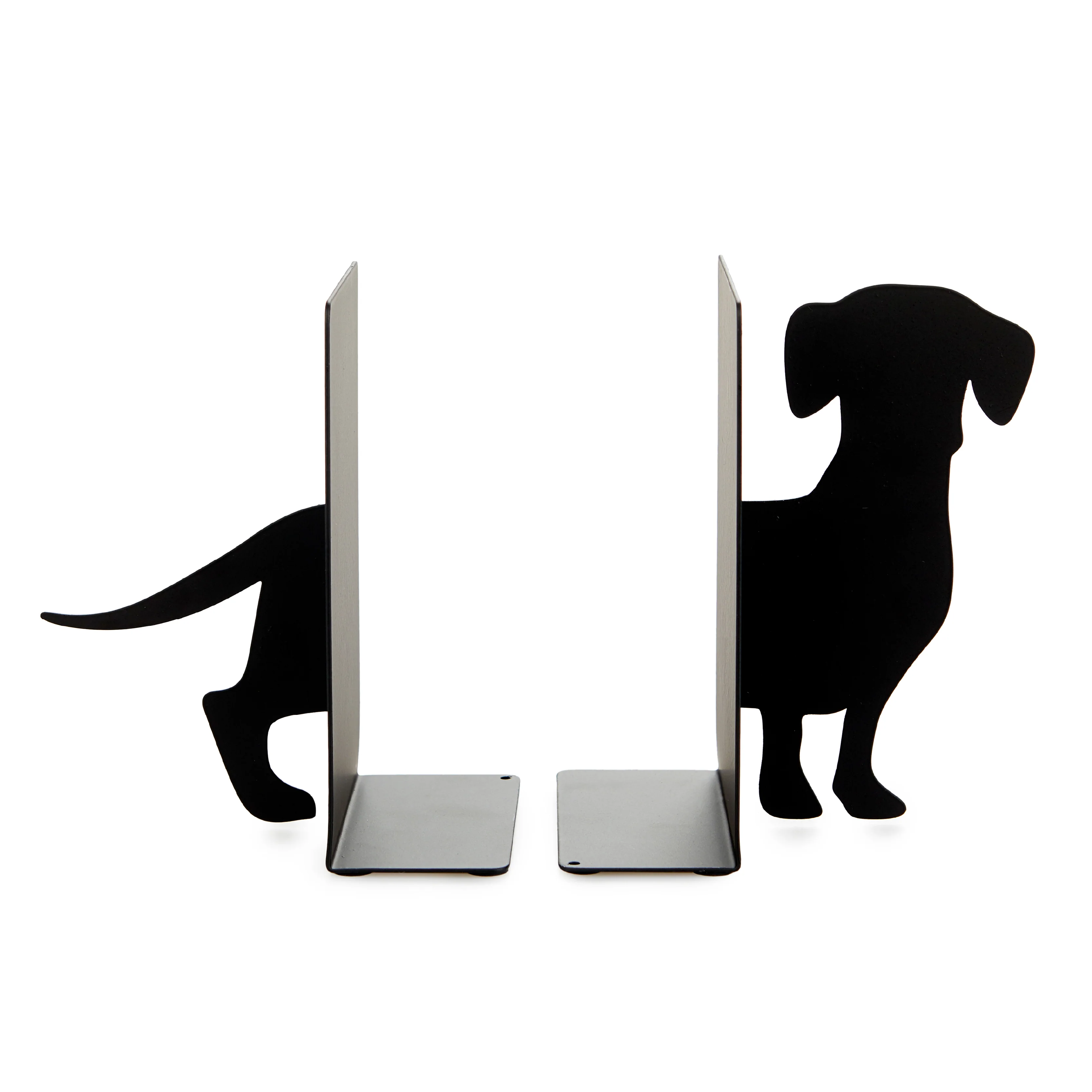Metal Bookends | Sausage Dog | Set of 2 - Image 3
