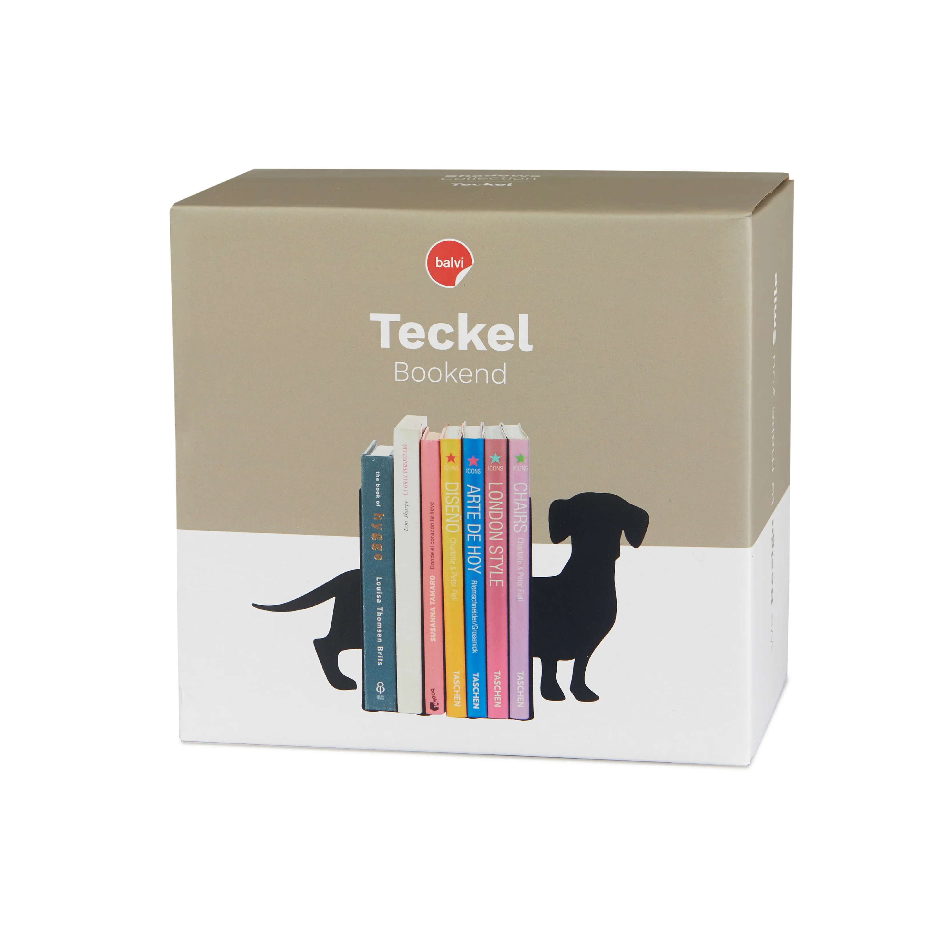 Metal Bookends | Sausage Dog | Set of 2 - Image 5