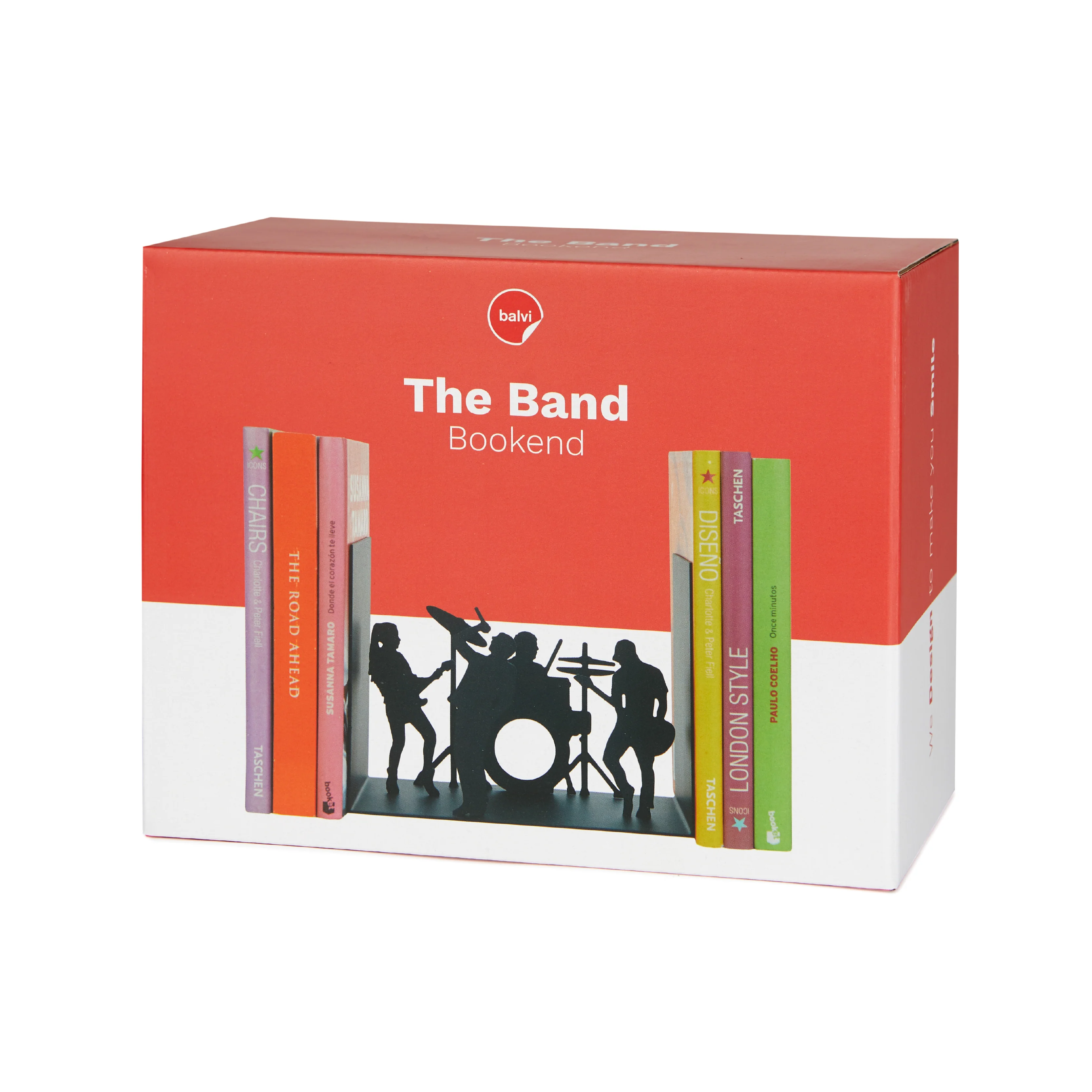 Metal Bookends | The Band | Set of 3 - Image 5